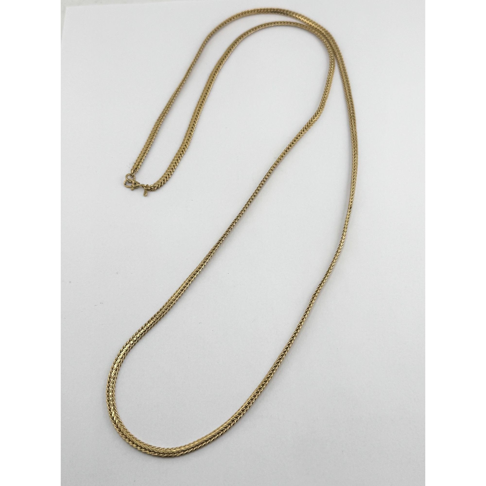 Monet Vintage Monet gold tone herringbone chain necklace Size ONE SIZE - 3 Thumbnail