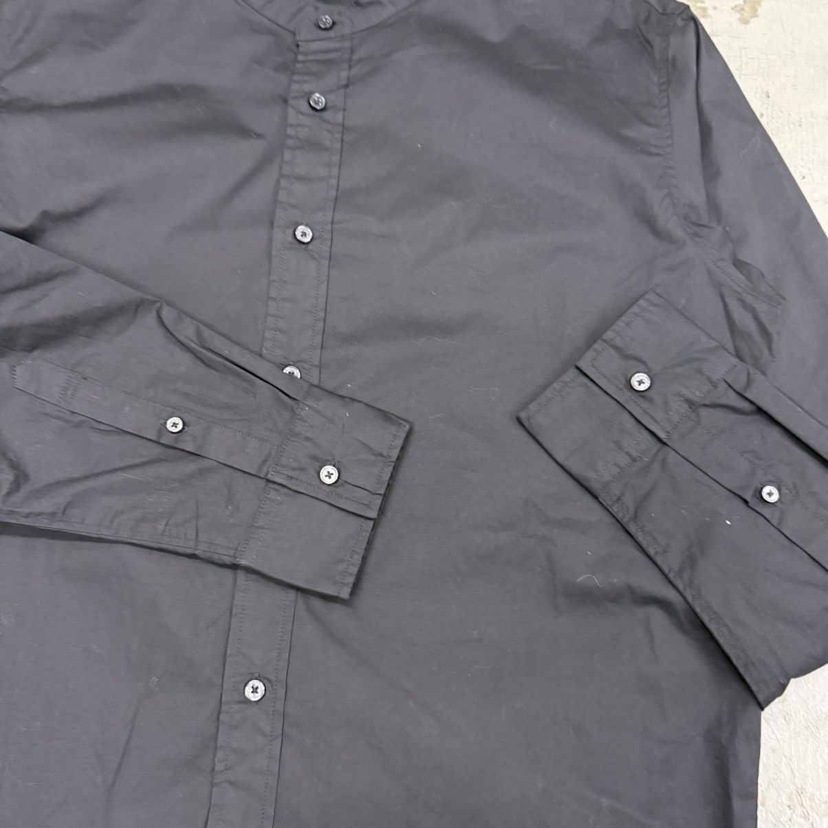 Japanese Brand Colony 2139 Japan Mandarin Collar Button Ups Size US L / EU 52-54 / 3 - 3 Thumbnail