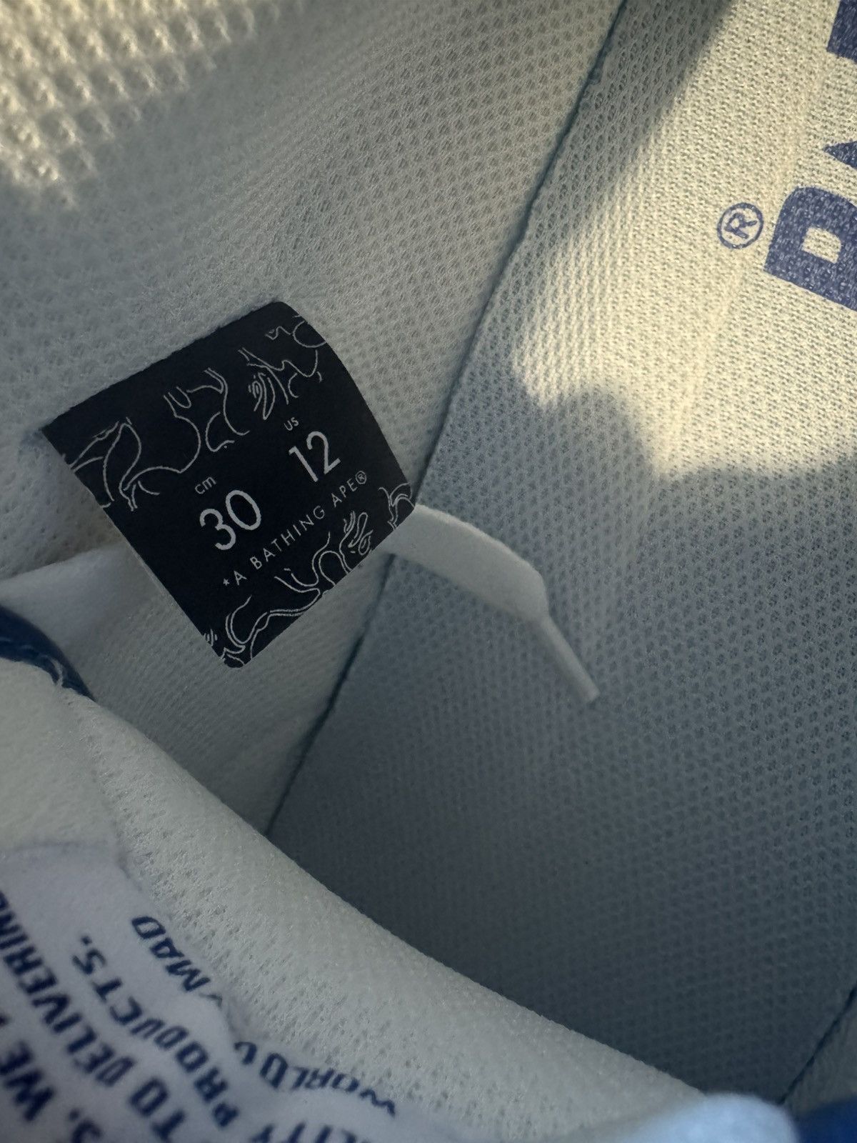 Bape BAPE Sk8 Sta #5 Luxury Sport Monogram Royal Blue Size 12 Size US 12 / EU 45 - 9 Thumbnail