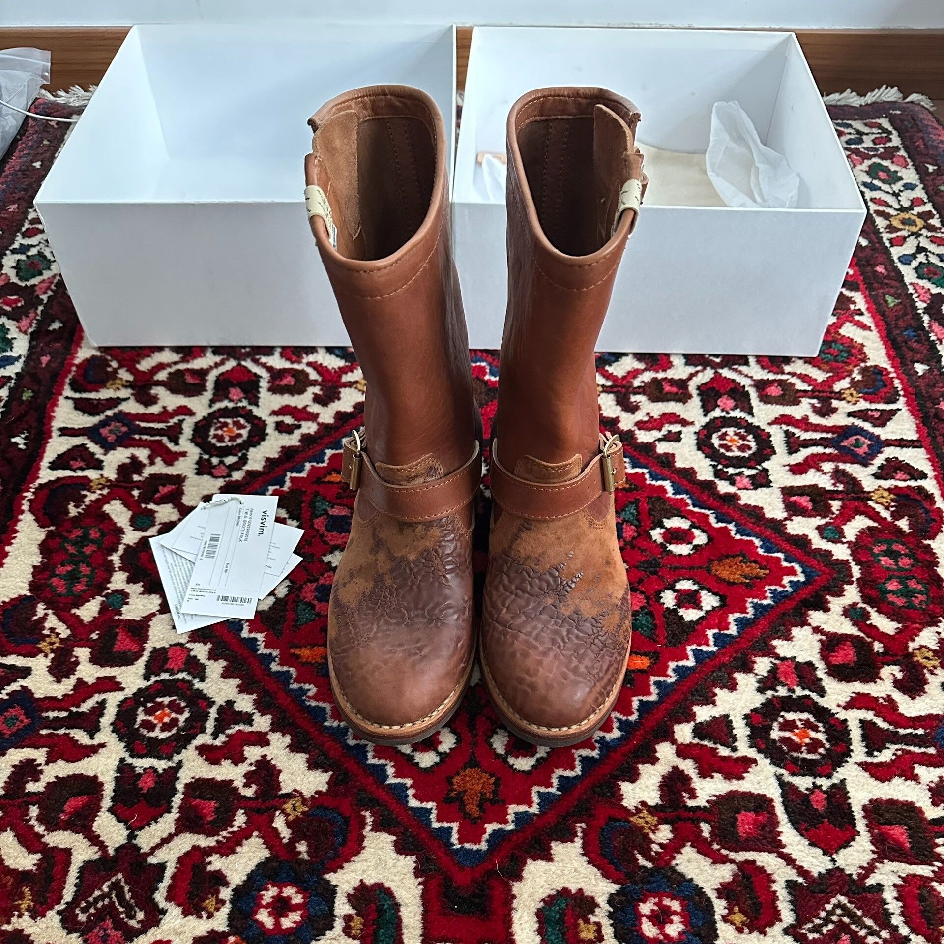 Visvim VISVIM 23AW T.W.O. Engineer Boots 8 Size US 8 / EU 41 - 1 Thumbnail