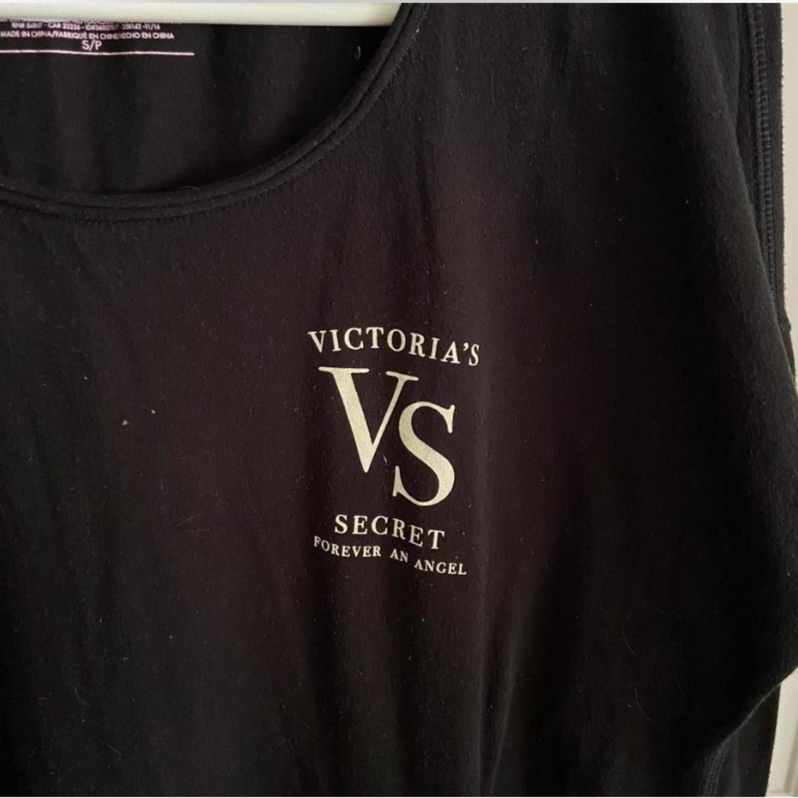 Designer Victorias Secret Black Long Sleeve Shirt Womens Size Small Size S / US 4 / IT 40 - 2 Thumbnail