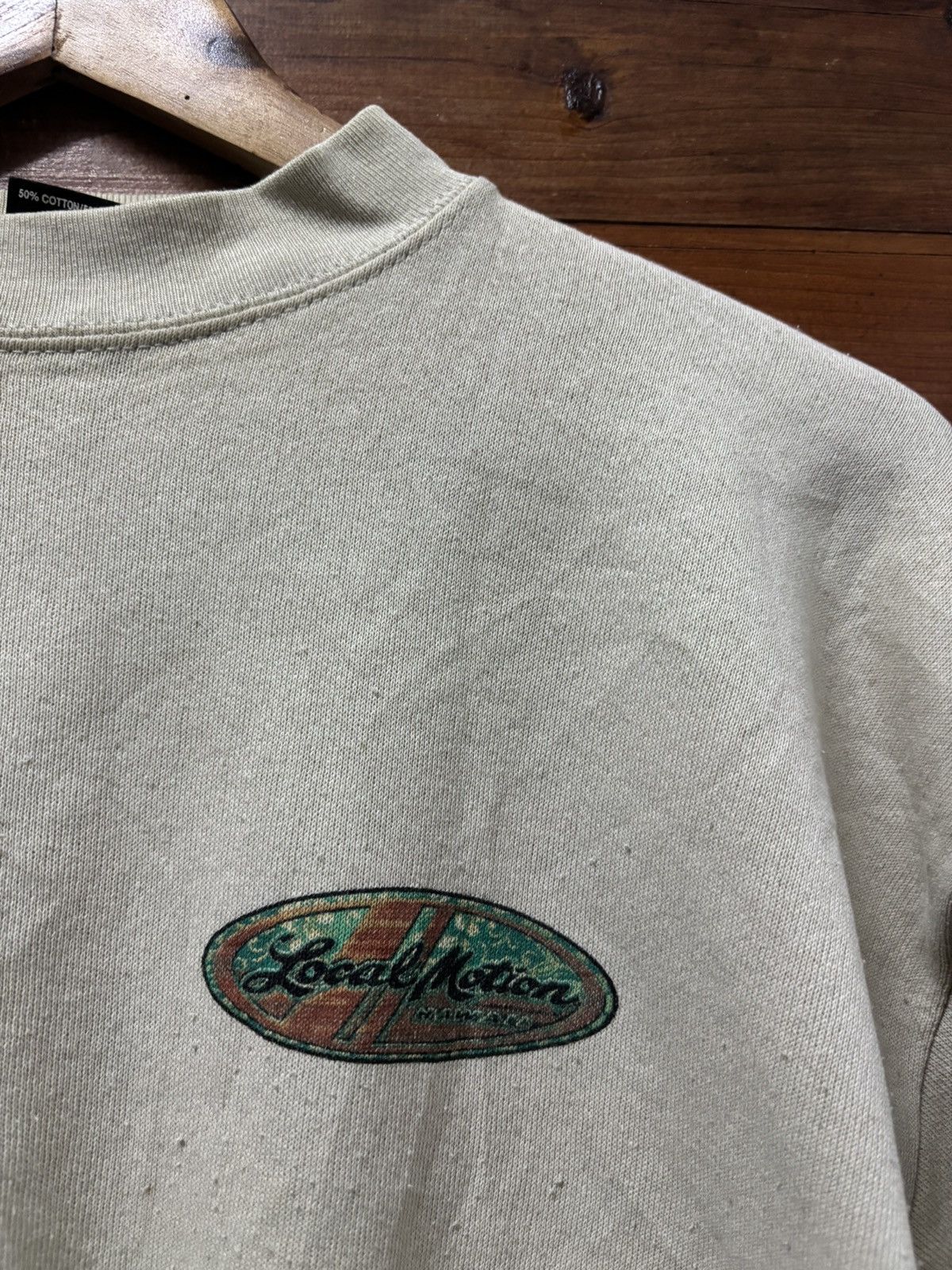 Vintage Vintage 90s local motion sweatshirt Size US M / EU 48-50 / 2 - 5 Thumbnail