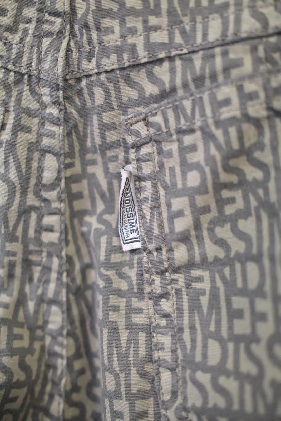 Designer 90's Fendissime Monogram Straight-Leg-Pant Size 28" / US 6 / IT 42 - 5 Thumbnail