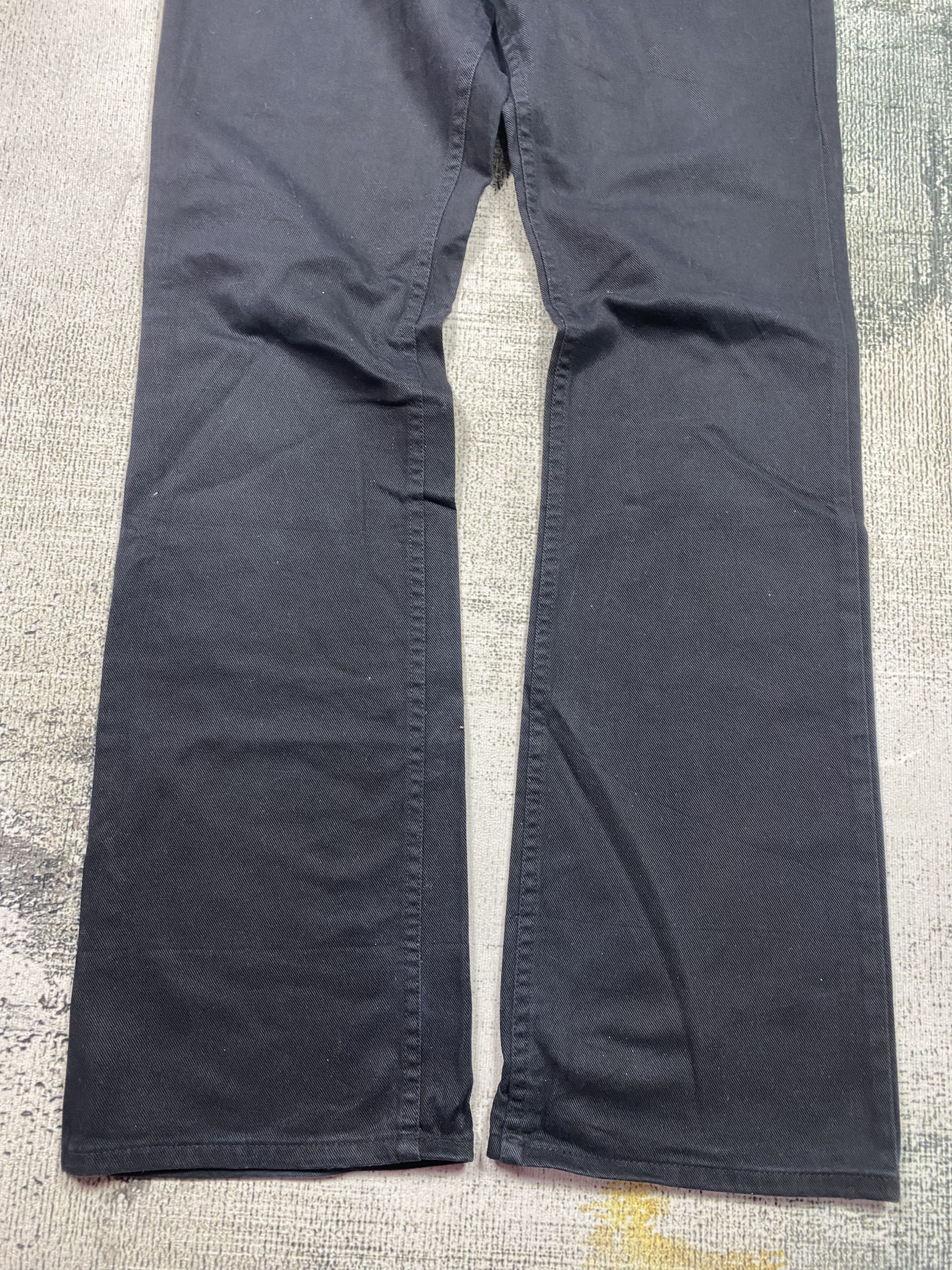Levi's Levis 517 Jeans Bootcut Super Black Size US 31 - 11 Thumbnail