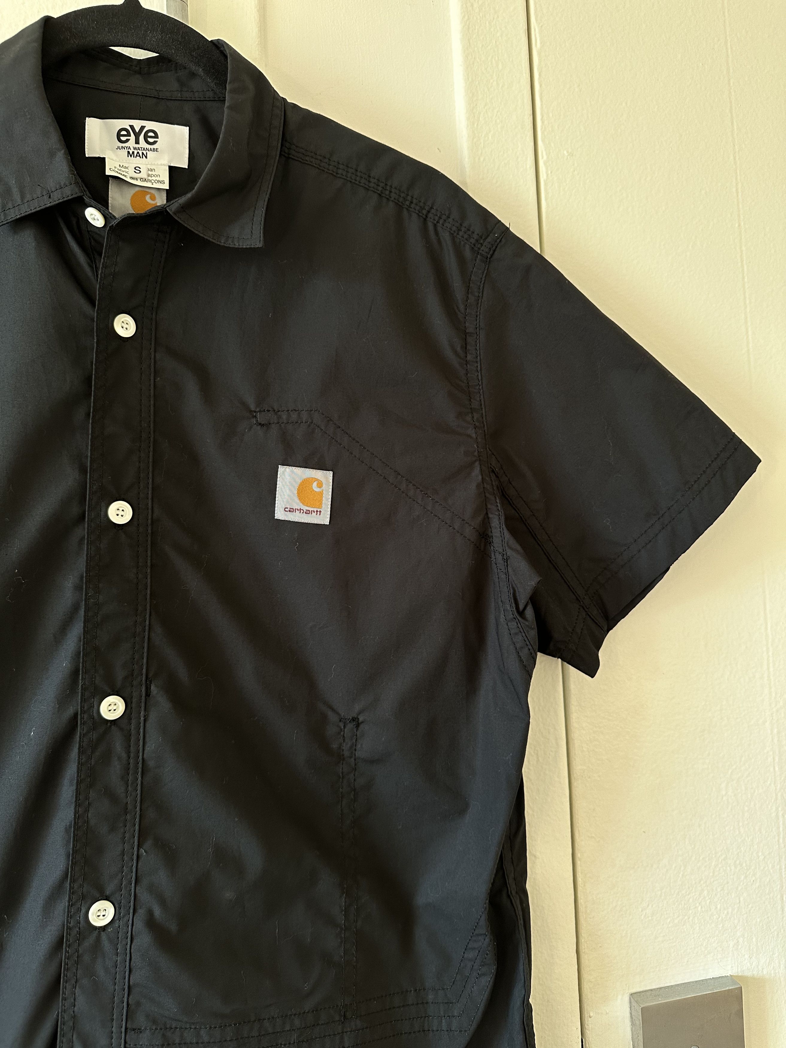 Carhartt Junya Watanabe x Carhartt Short Sleeve Button Up Shirt Size US S / EU 44-46 / 1 - 2 Thumbnail