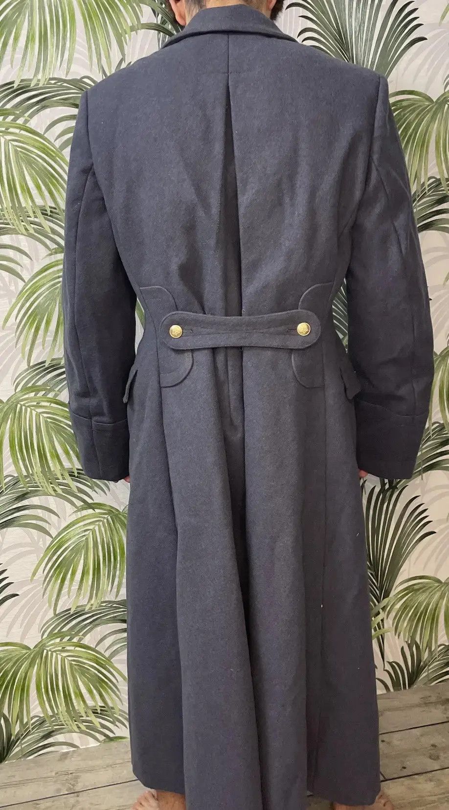 Other Vintage Military Greatcoat Wool Long Trench Gray Coat L Size US L / EU 52-54 / 3 - 12 Thumbnail