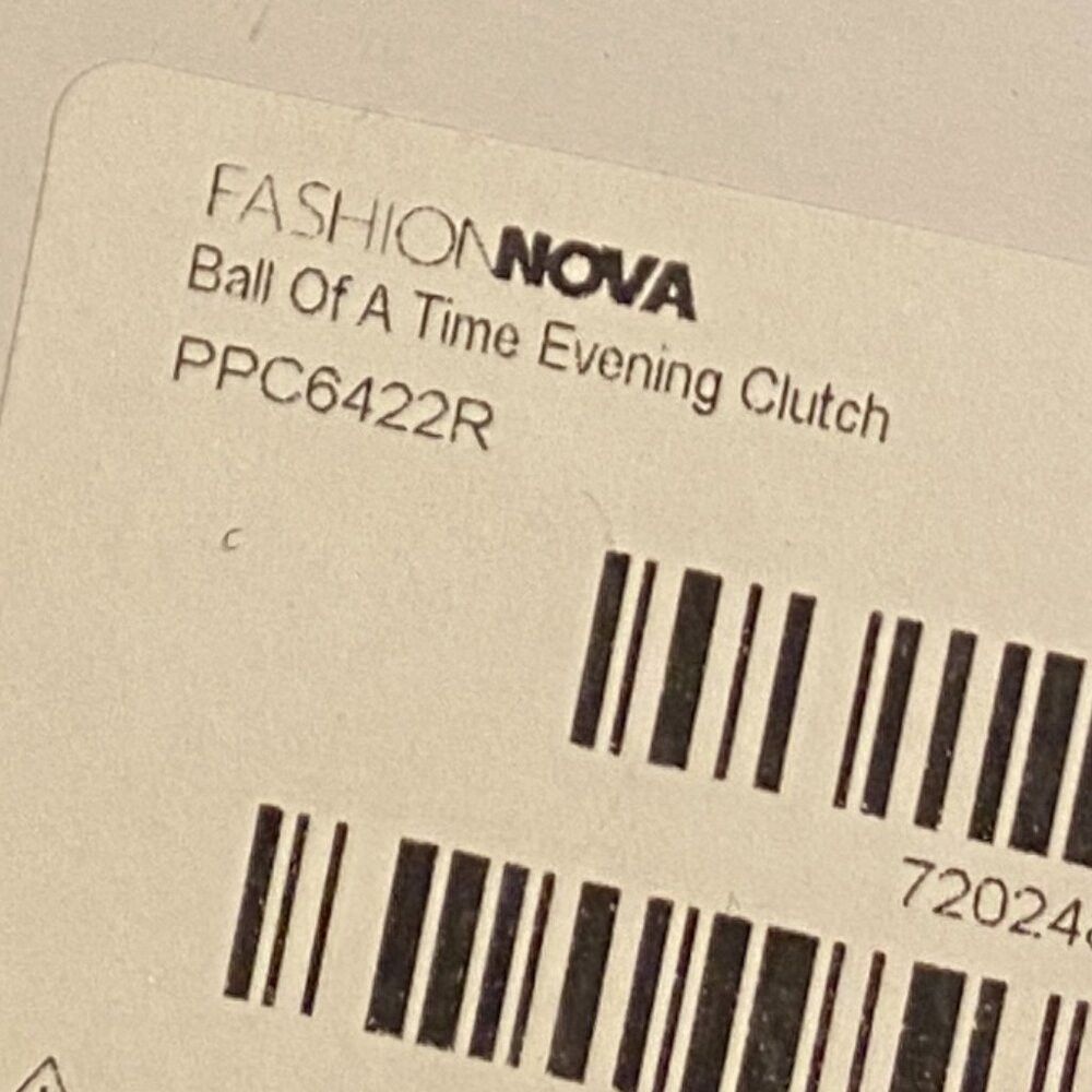 Fashion Nova Fashion Nova Ball of A Time Evening Clutch Size ONE SIZE - 5 Thumbnail