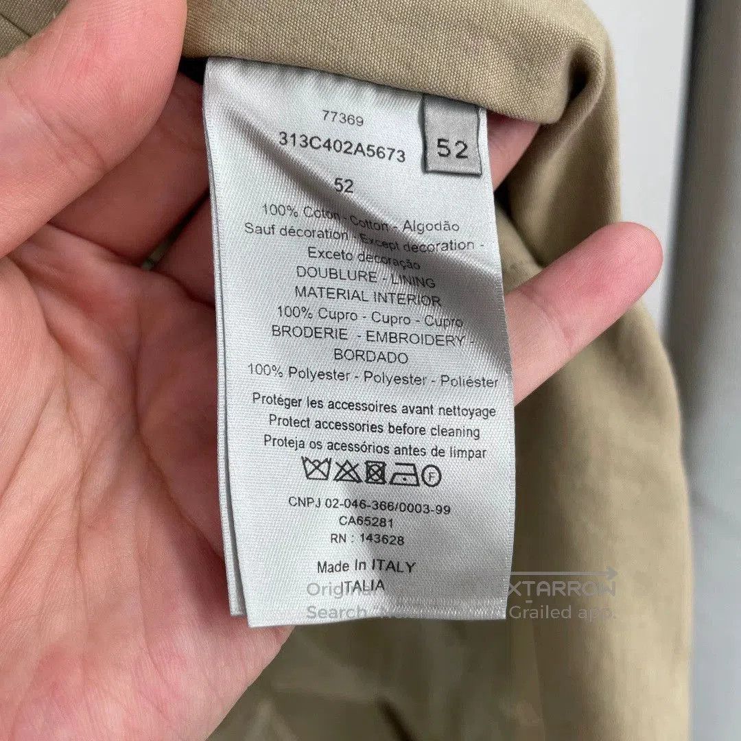 Dior khaki functional embroidered jacket by dior. Size US L / EU 52-54 / 3 - 6 Thumbnail