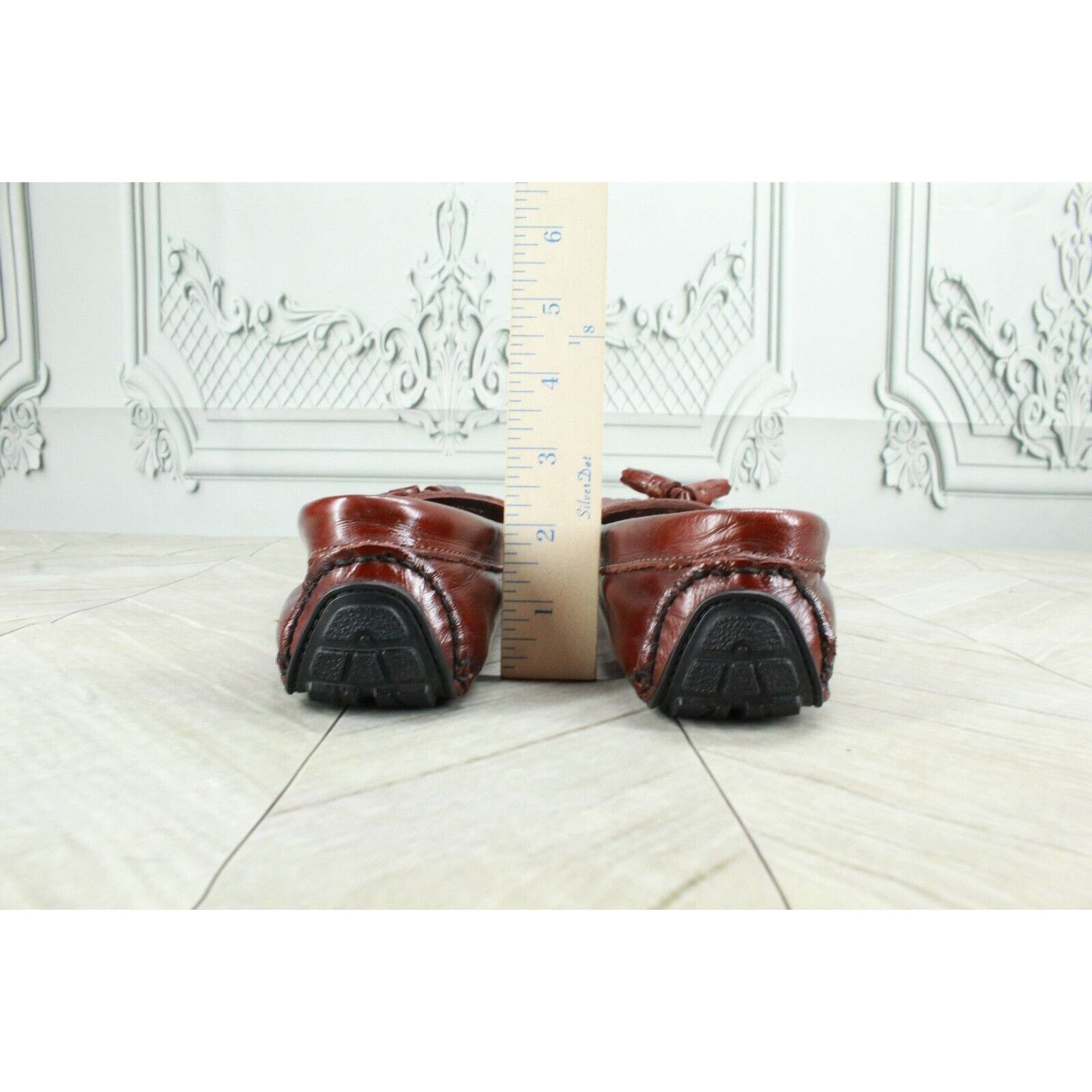 L.L. Bean × Leather LL BEAN Tassels Soft Flexible Pebble Sole Shoes Size US 6 / IT 36 - 6 Thumbnail