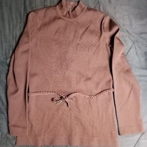 Other Vintage Bay Harbour Belted Polyester Shirt Blouse Size M / US 6-8 / IT 42-44 - 1 Thumbnail