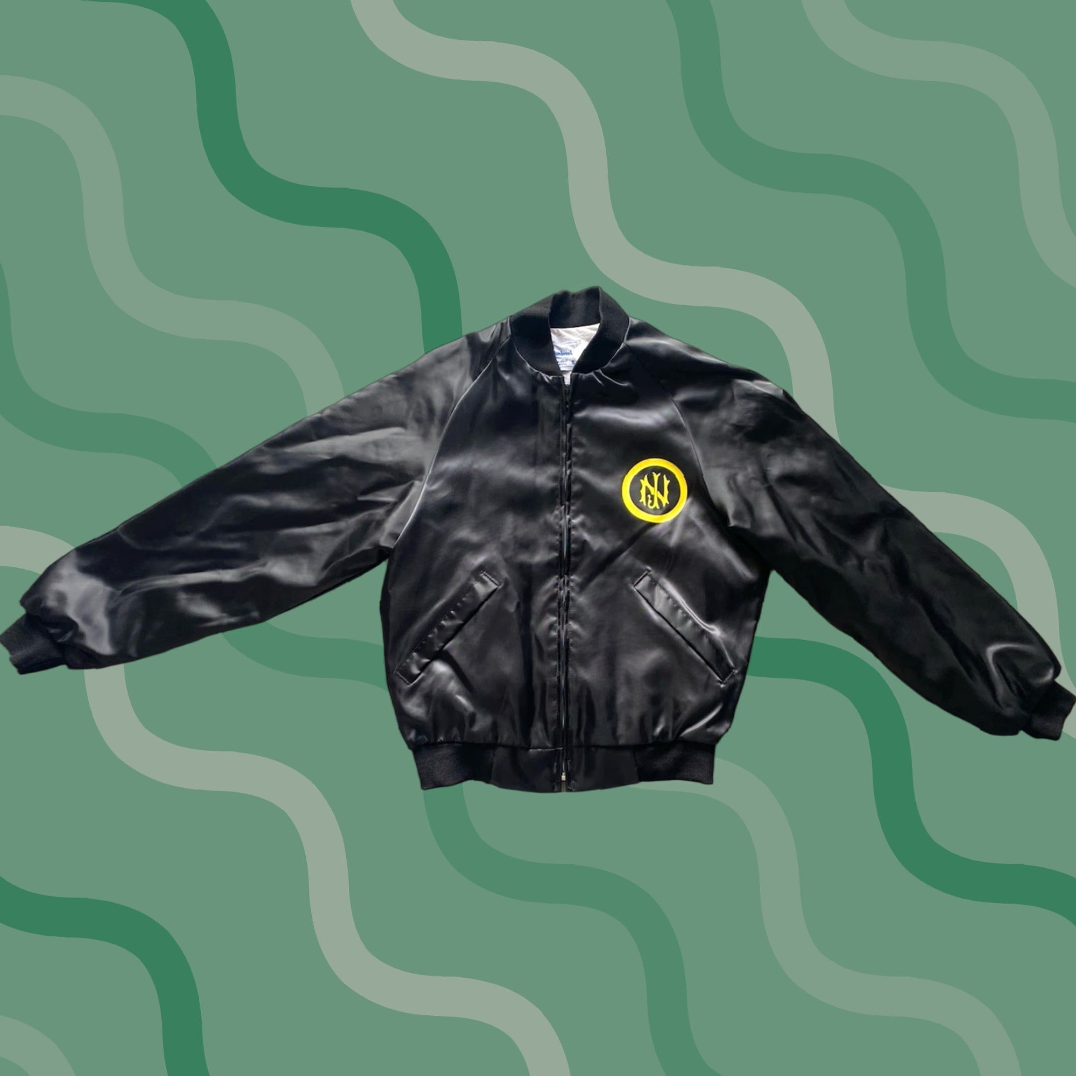 Dunbrooke VINTAGE Dunbrooke Jacket Small Black Nylon Zip Men Size US S / EU 44-46 / 1 - 1 Thumbnail