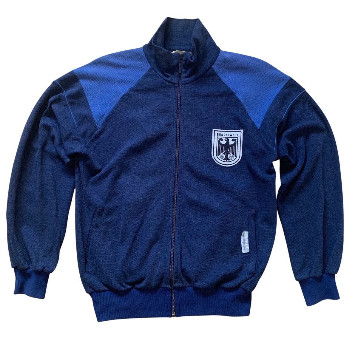 Vintage Vintage West Germany Bundeswehr Track Jacket Military Issue Size US M / EU 48-50 / 2 - 1 Thumbnail