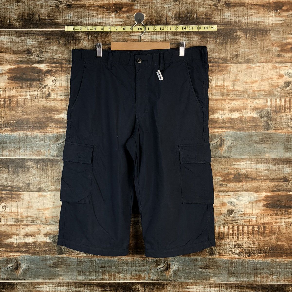 Uniqlo Dark Blue multipocket Short Pants #A2379