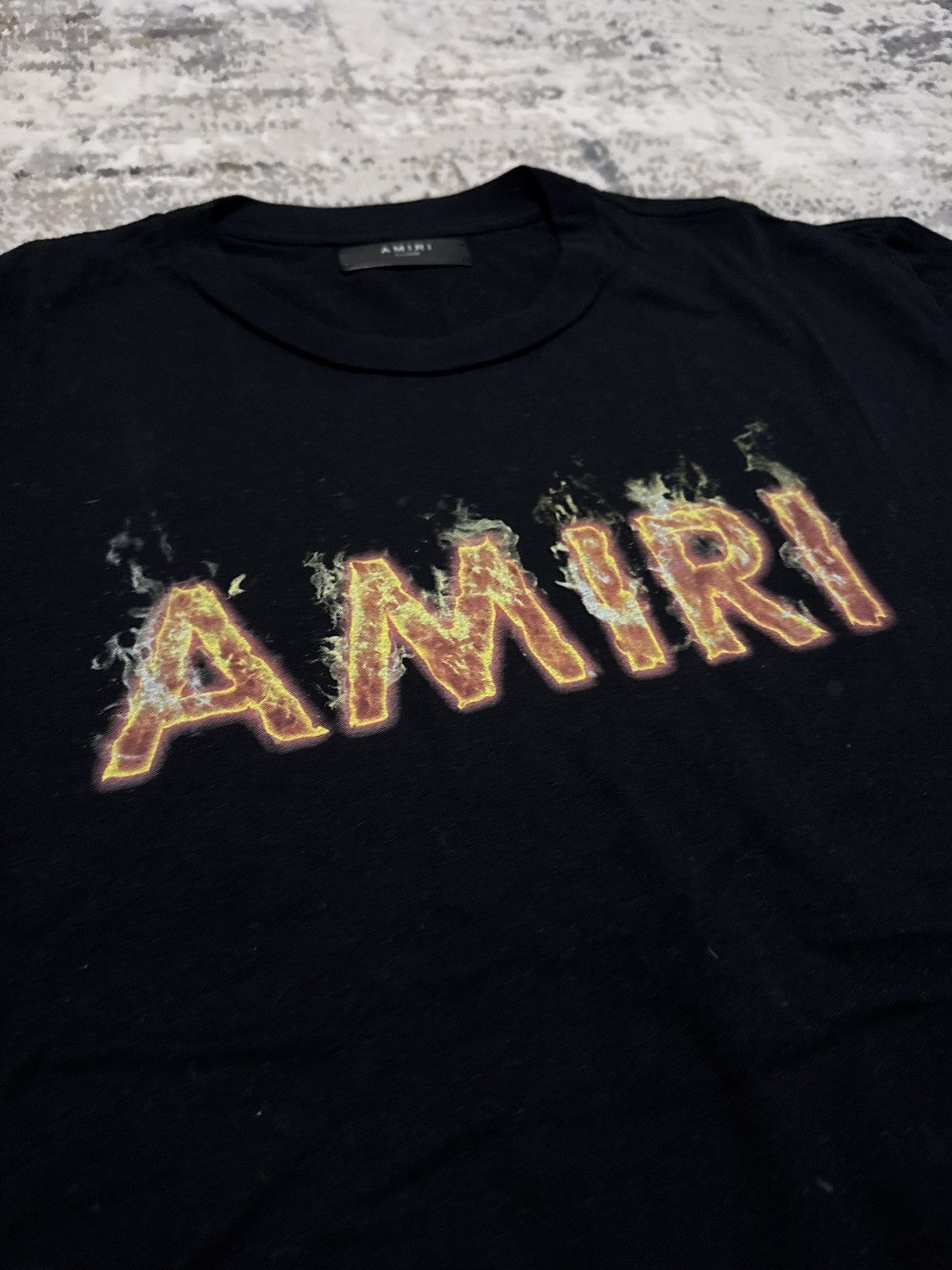 Amiri Amiri In Flames T-shirt Size US XL / EU 56 / 4 - 2 Thumbnail