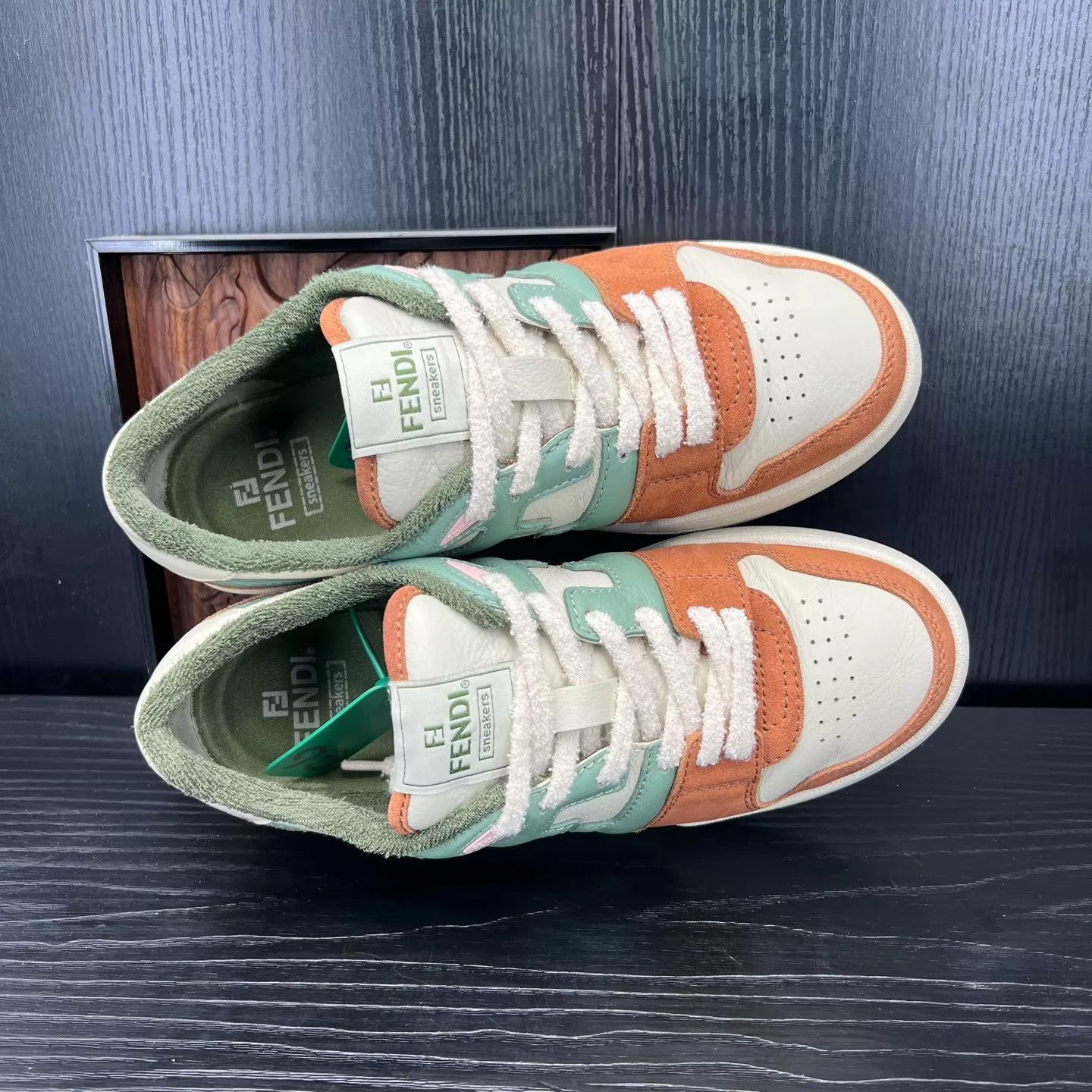 Fendi Fendi Match Orange & Green 41 Size US 8 / EU 41 - 5 Thumbnail