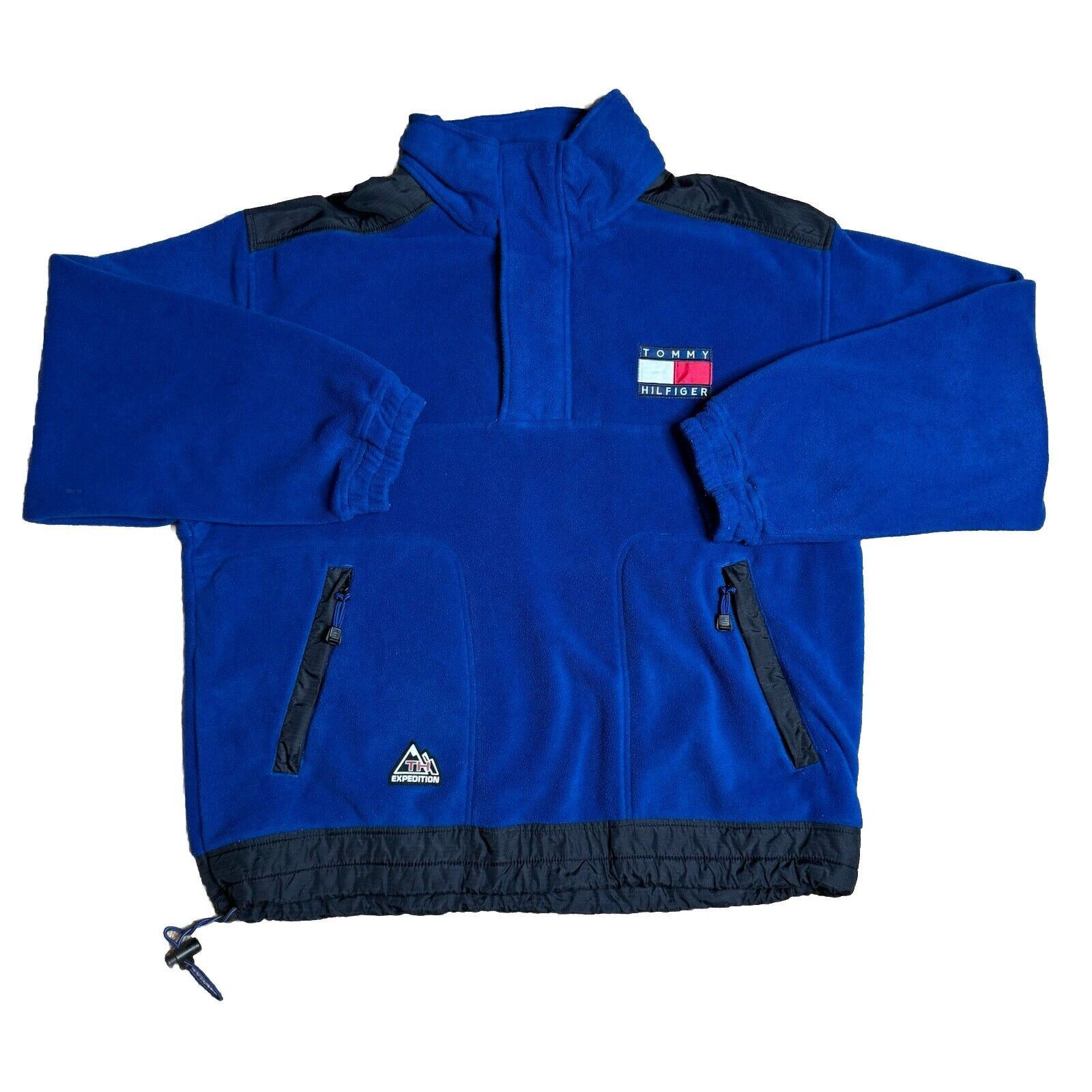Tommy Hilfiger Vtg Tommy Hilfiger Expedition Fleece Pullover Jacket L/XL Size US XL / EU 56 / 4 - 1 Thumbnail