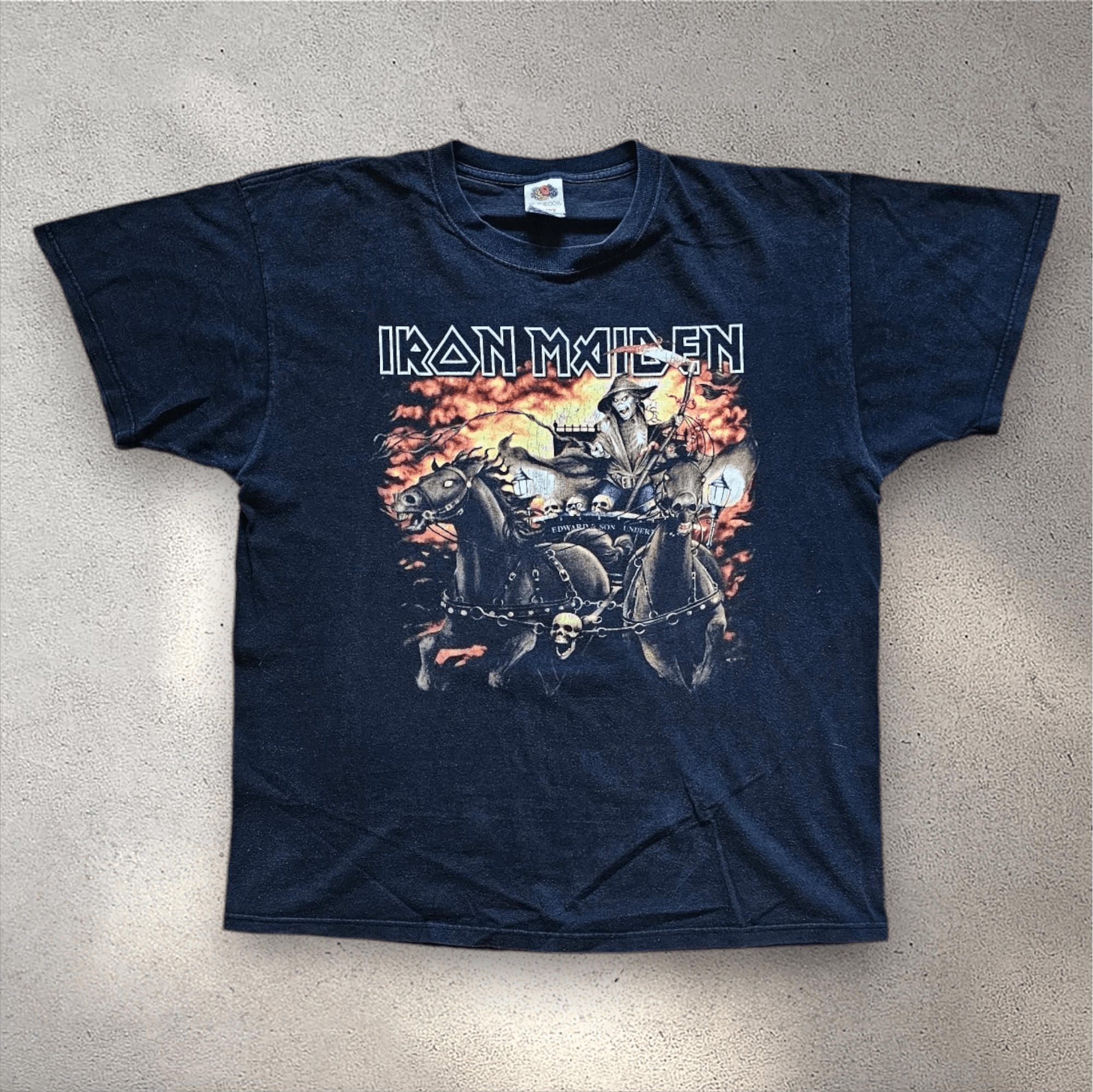 Band Tees × Iron Maiden × Vintage Vintage Iron Maiden Death