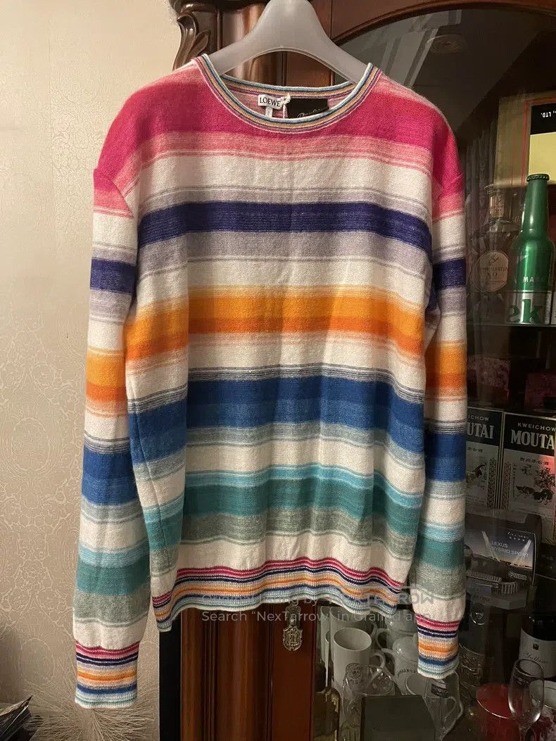 Loewe Loewe Rainbow sweater Size L / US 10 / IT 46 - 1 Thumbnail