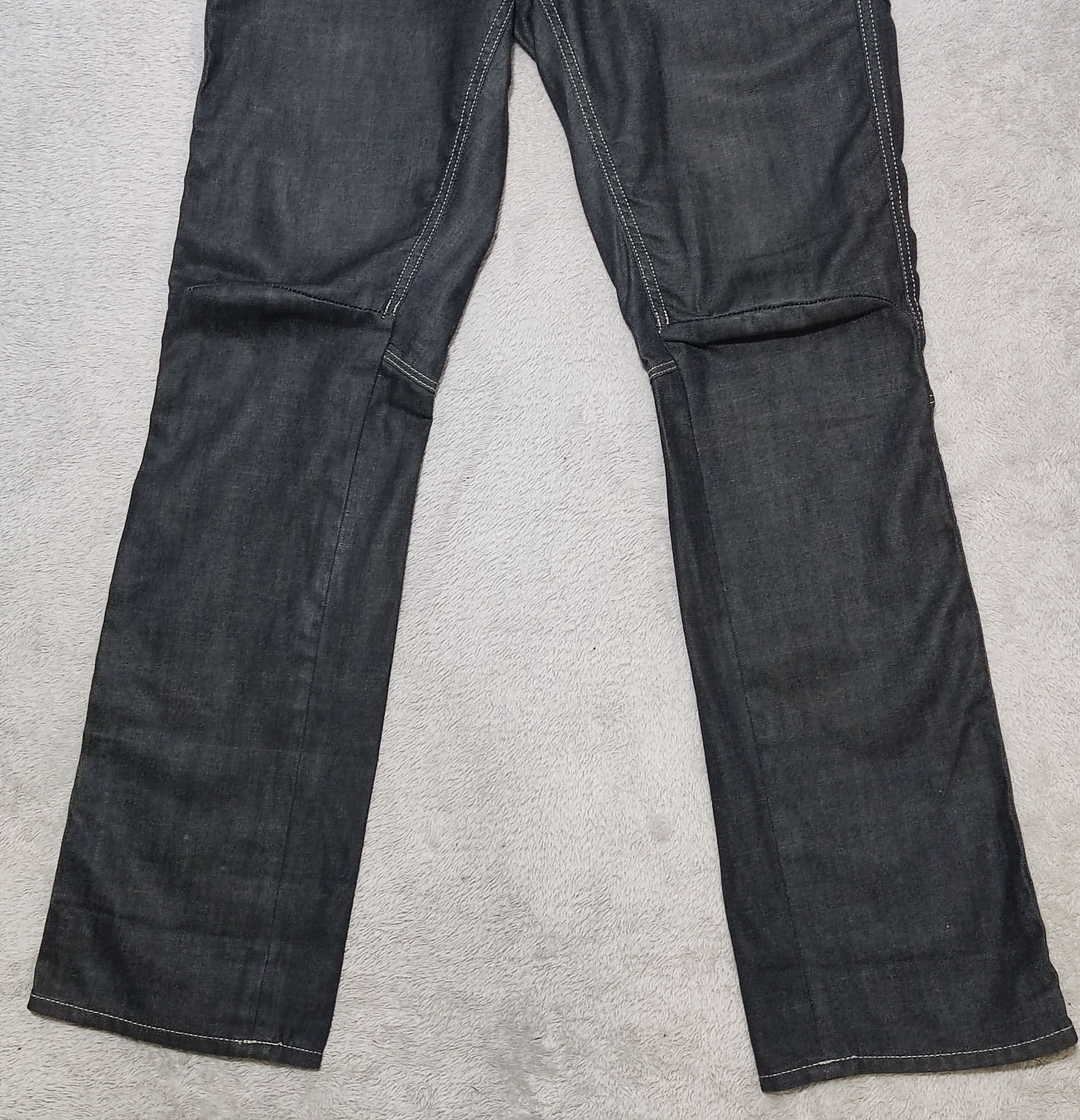 G-Star G-Star Dark Indigo Denim Reinforced Knee Panel Biker Style Size US 34 / EU 50 - 10 Thumbnail