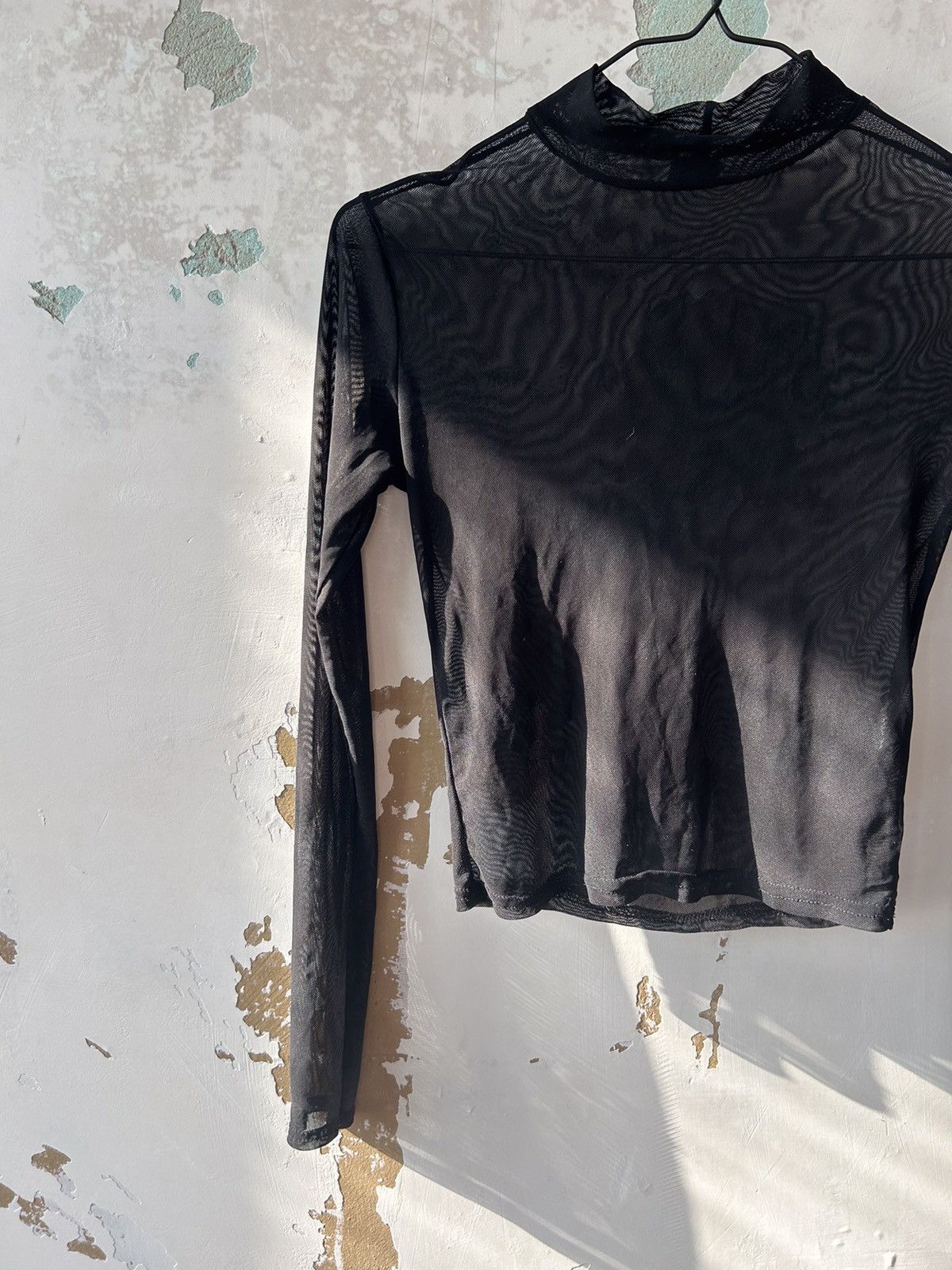 Urban Outfitters URBAN OUTFITTERS MESH LONG SLEEVE SHIRT Size S / US 4 / IT 40 - 3 Thumbnail