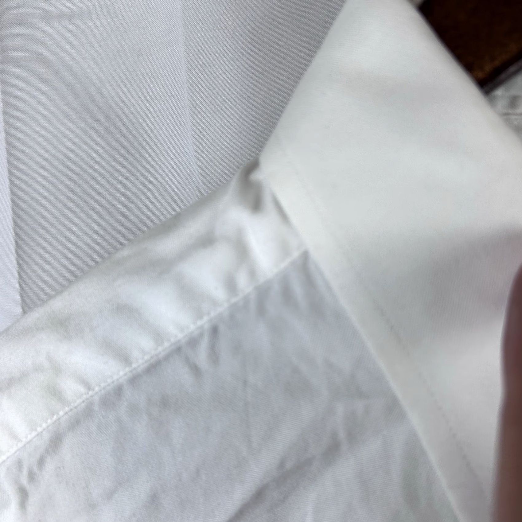 Brooks Brothers VINTAGE Brooks Brothers Makers Shirt Mens 18 34/35 White Long Sleeve Button Up Made USA Dress Shirt Mens 90s Classic USA Button-Down Collar Boys? Size US XXL / EU 58 / 5 - 5 Thumbnail