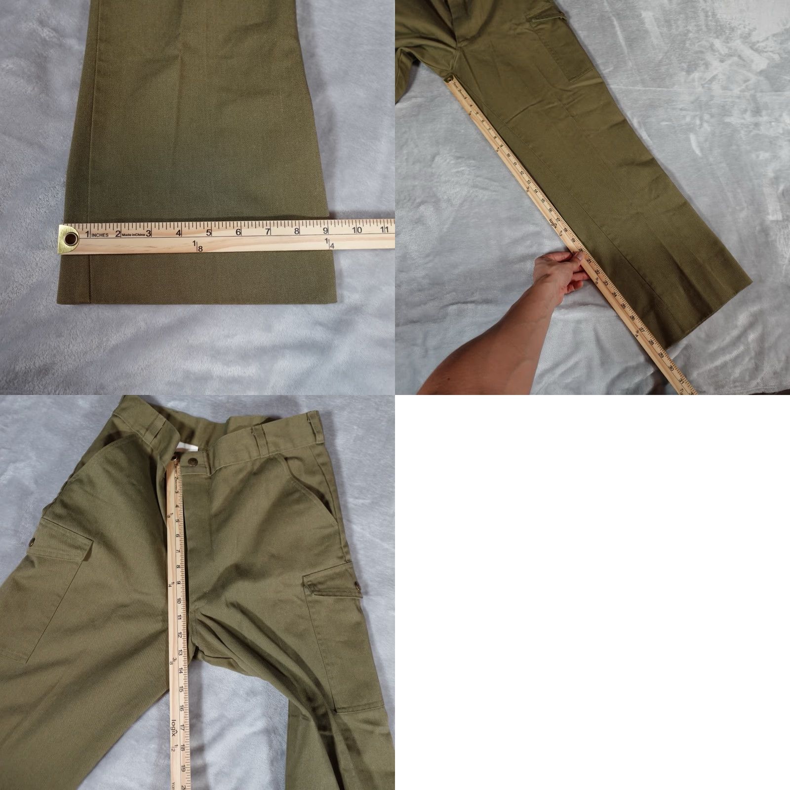 Vintage VINTAGE Boy Scouts of America Cargo Pants Mens 32x29 Green USA Size US 32 / EU 48 - 8 Thumbnail