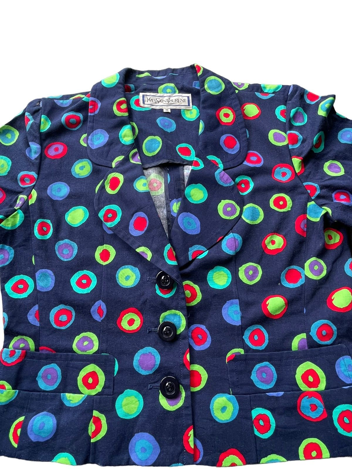 Yves Saint Laurent Vintage Yves Saint Laurent Jacket Size M / US 6-8 / IT 42-44 - 3 Thumbnail
