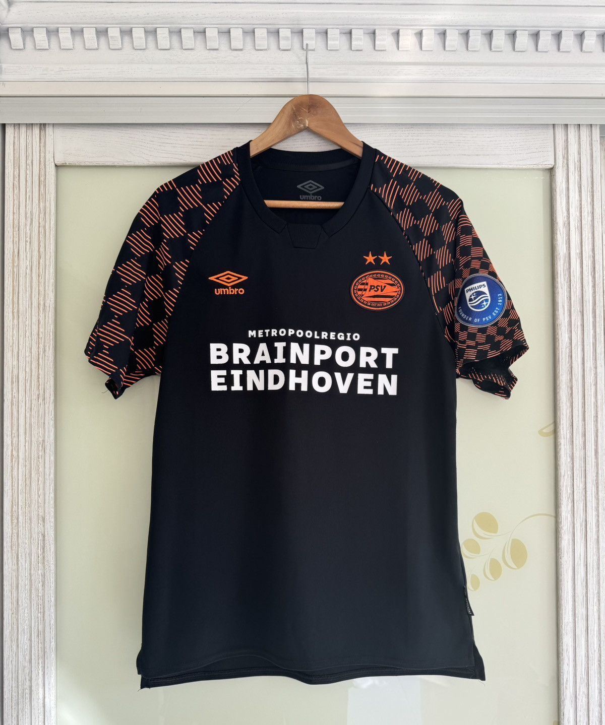 Umbro PSV Eindhoven 2019-2020 Away Soccer Jersey Football Kit Size US M / EU 48-50 / 2 - 1 Thumbnail