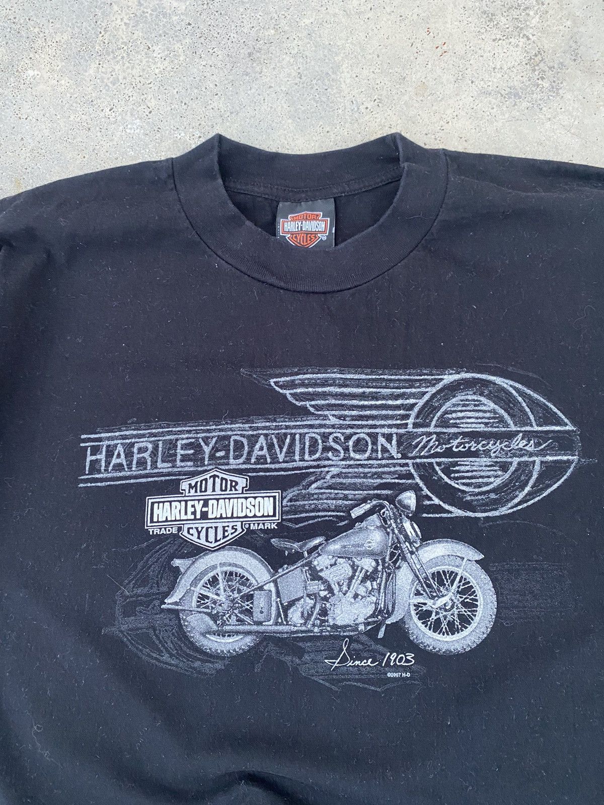Harley Davidson 2000s Harley Davidson Orlando Crocodile Tees Size US L / EU 52-54 / 3 - 4 Thumbnail