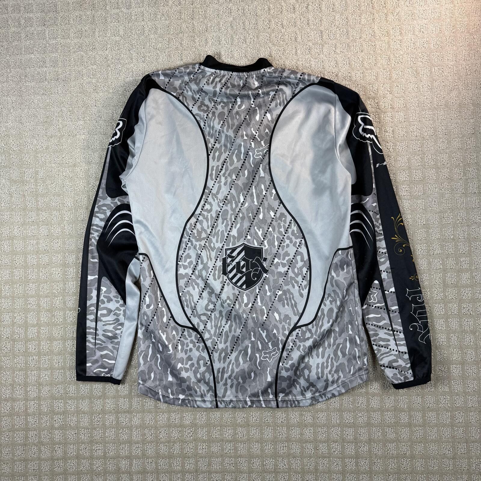 Fox Racing Y2K Fox Racing Leopard Moto Jersey Women’s M Size M / US 6-8 / IT 42-44 - 6 Thumbnail