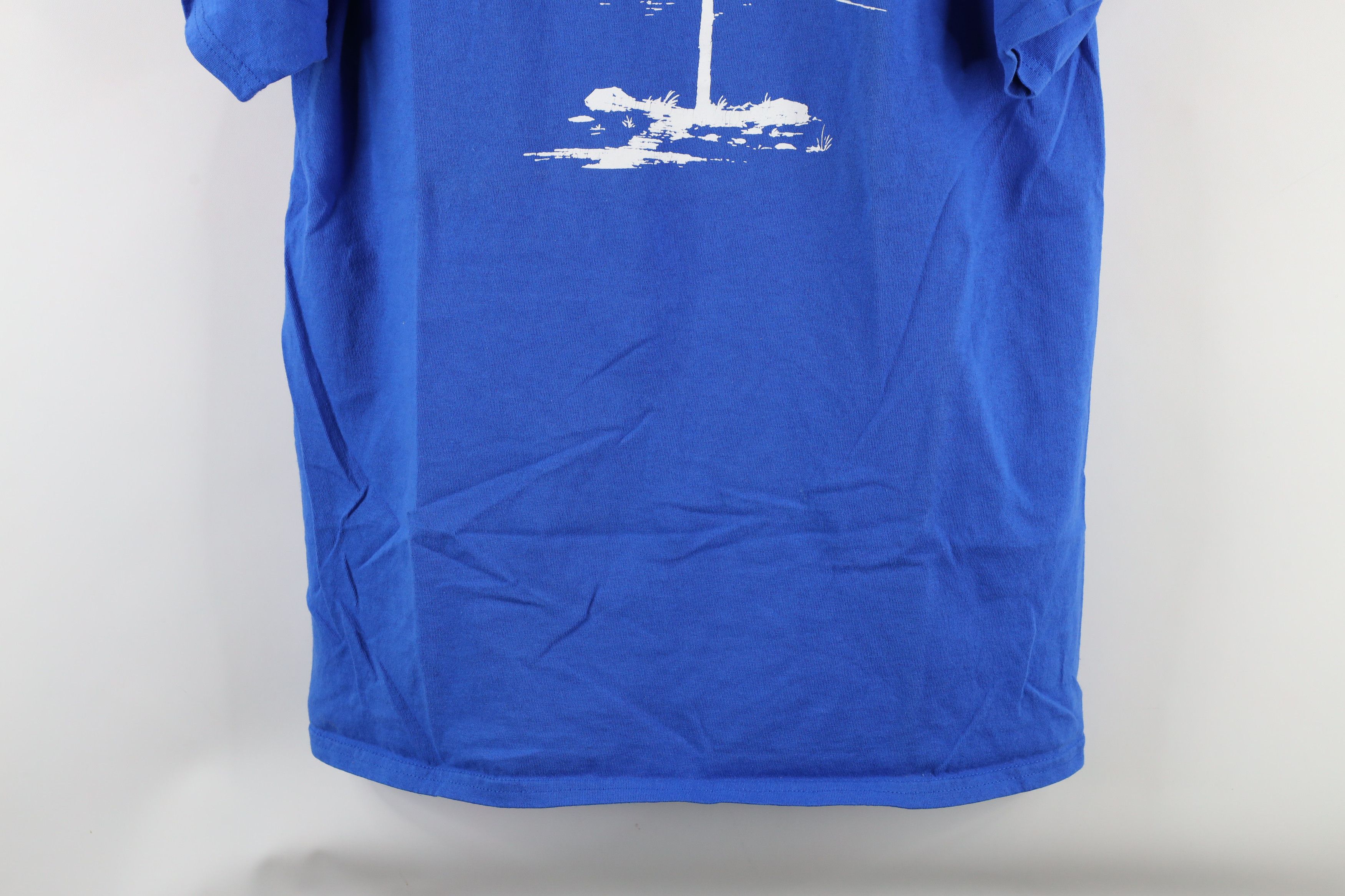 Vintage Vintage Echo Ranch Bible Camp Short Sleeve T-Shirt Blue Size US L / EU 52-54 / 3 - 3 Thumbnail