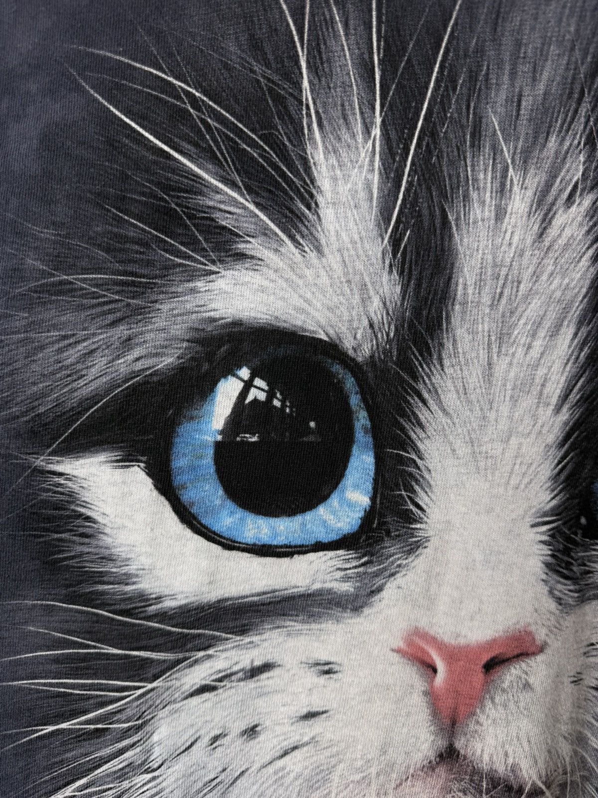 Vintage Vintage Art Funny Cat T Shirt All Over Print Size US XL / EU 56 / 4 - 3 Thumbnail