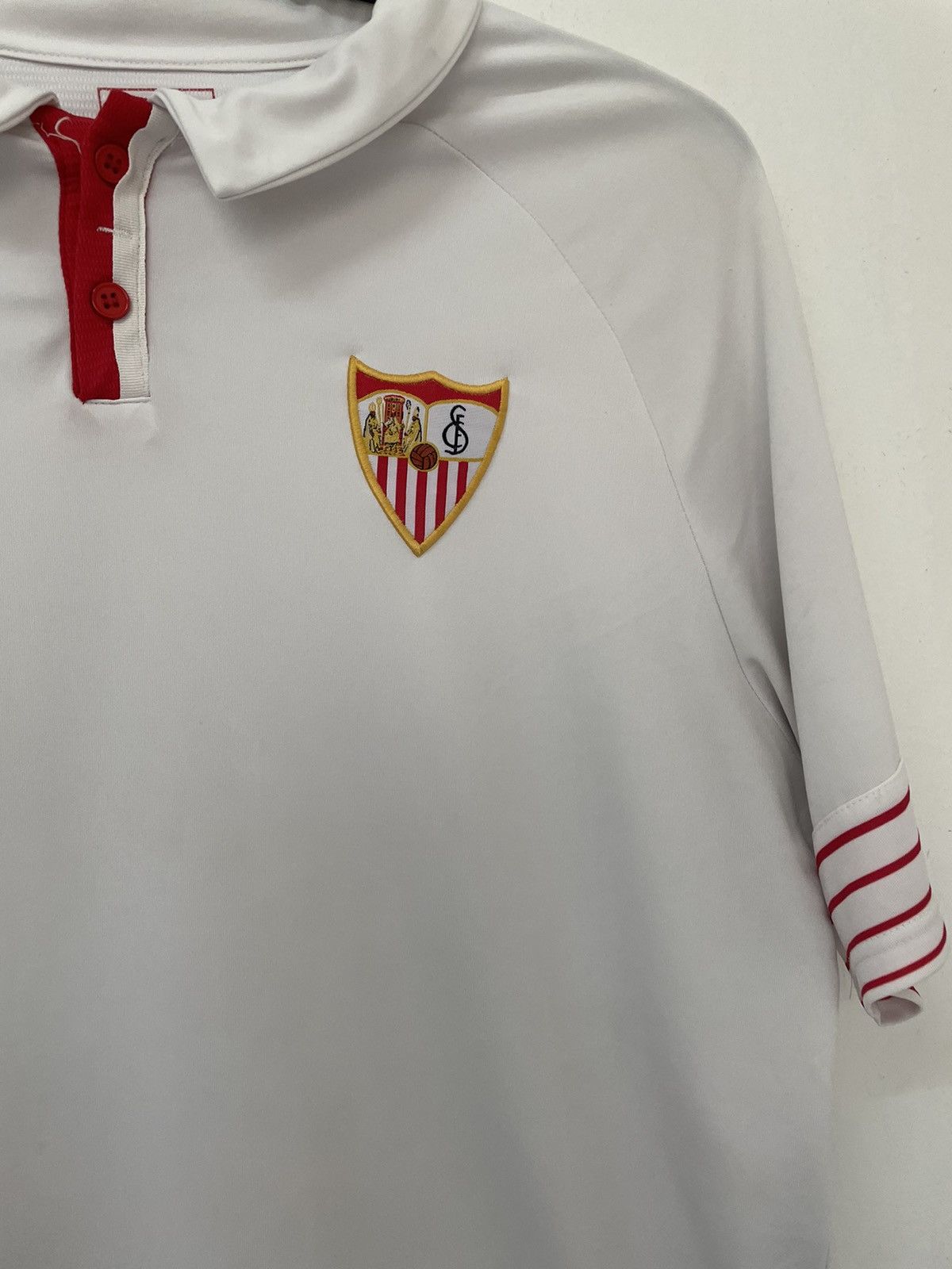 New Balance SEVILLA NEW BALANCE 2015/2016 HOME JERSEY Size US L / EU 52-54 / 3 - 2 Thumbnail
