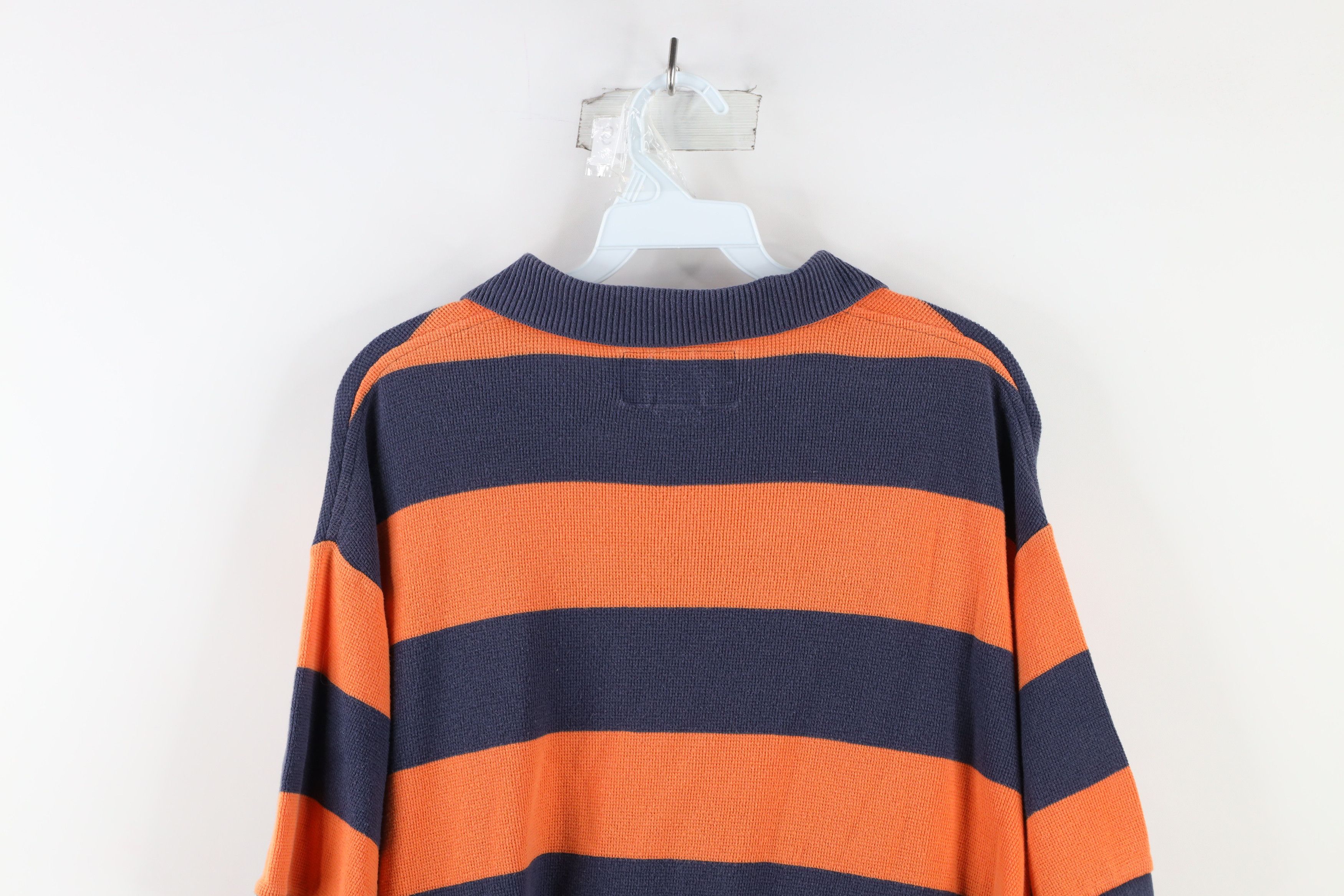 Ralph Lauren × Vintage Vintage 90s Polo Sport Ralph Lauren Thermal Knit Polo Shirt Size US L / EU 52-54 / 3 - 7 Thumbnail