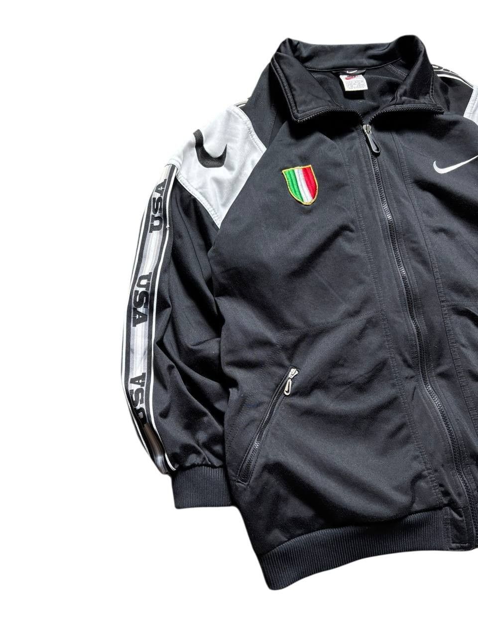 Nike 90's Italy Team Nike Football Track cotton zip jacket Size US XL / EU 56 / 4 - 6 Thumbnail