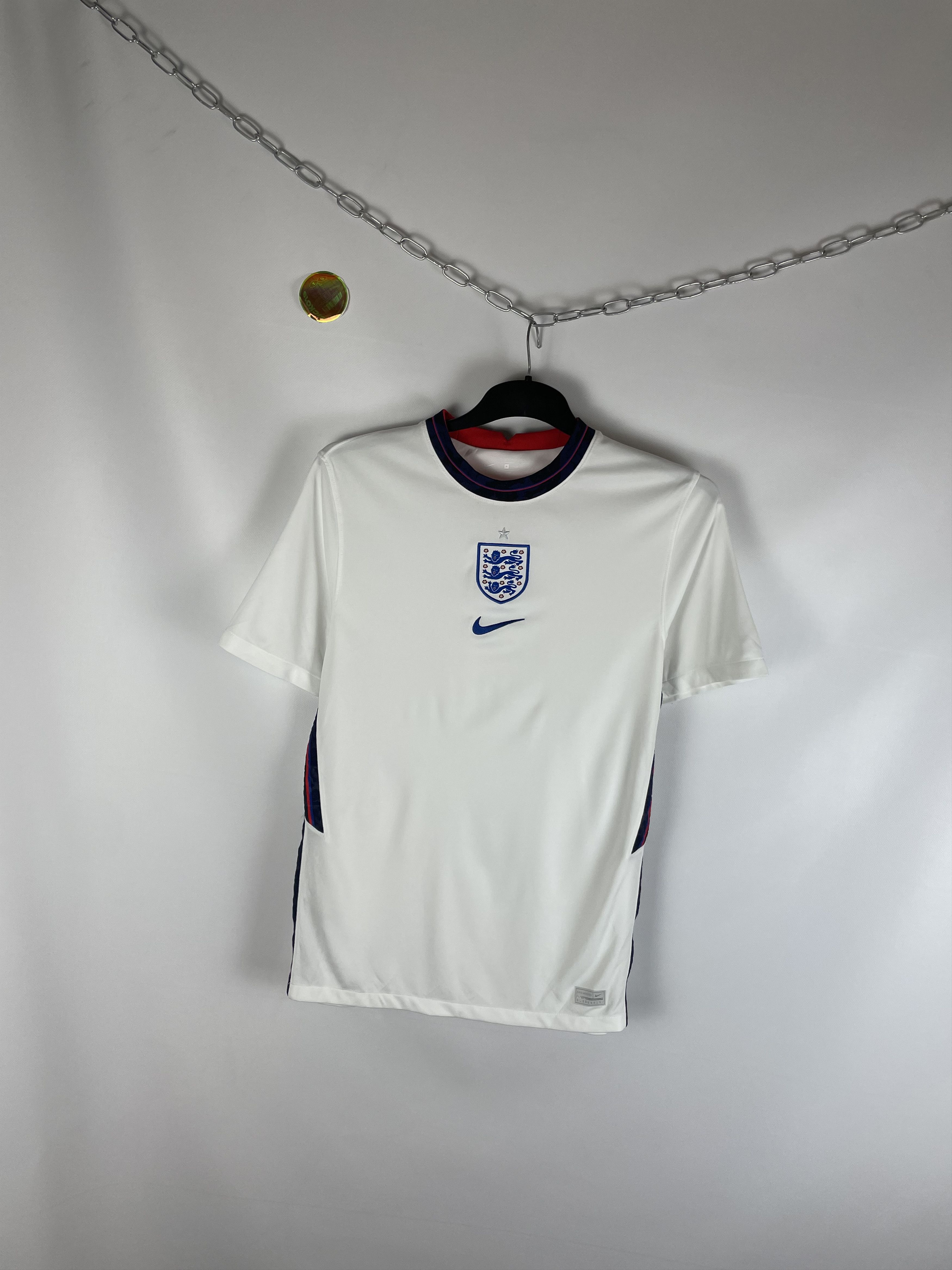 Nike Nike England tee jersey Drill Shirt Size US M / EU 48-50 / 2 - 2 Thumbnail