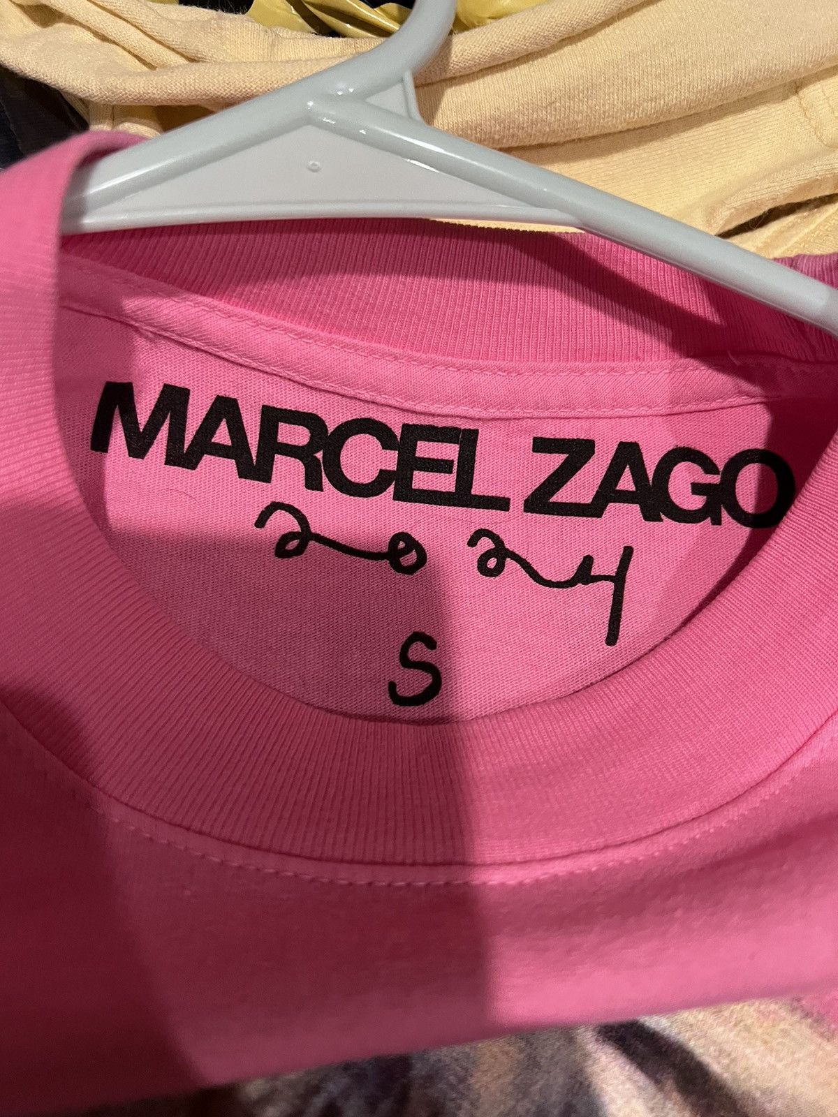 Asspizza × Marcel Zago Gospel Pink Shirt | Marcel Zago | Asspizza Size US S / EU 44-46 / 1 - 3 Thumbnail