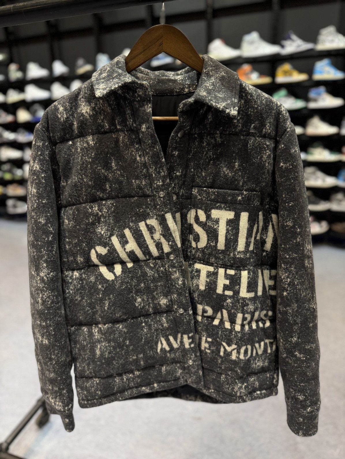 Dior Dior Grey Snowflake Logo Puffer Jacket Size Small $2050 Size US S / EU 44-46 / 1 - 18 Thumbnail