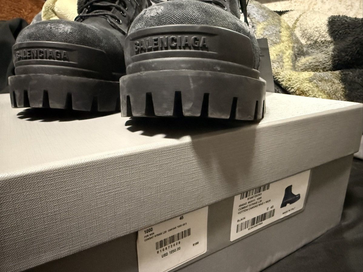 Balenciaga Balenciaga strike boots (deadstock) Size US 12 / EU 45 - 11 Thumbnail