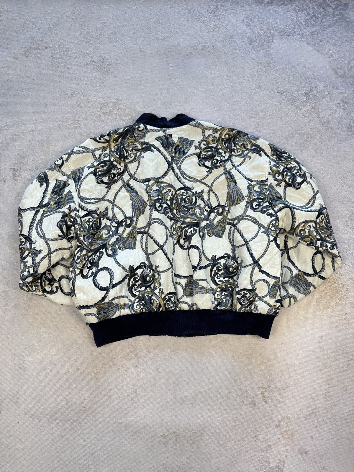 Gucci Gucci Vintage Bomber Jacket Patrerned Size L / US 10 / IT 46 - 3 Thumbnail