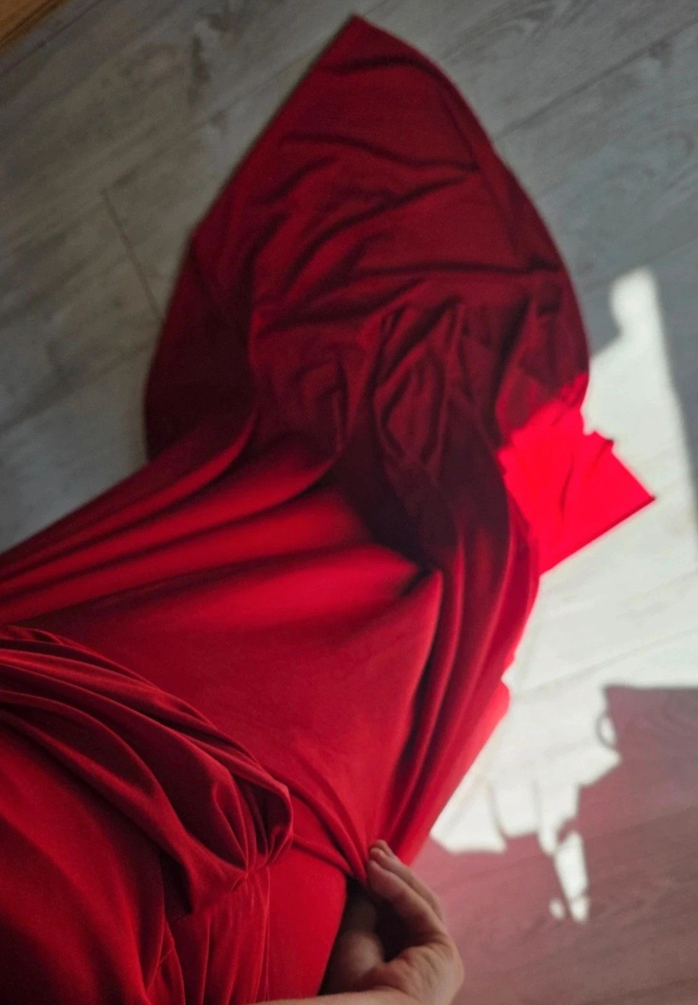 Other Tarik Ediz - Luxurious long red ball gown with crystals Size S / US 4 / IT 40 - 4 Thumbnail