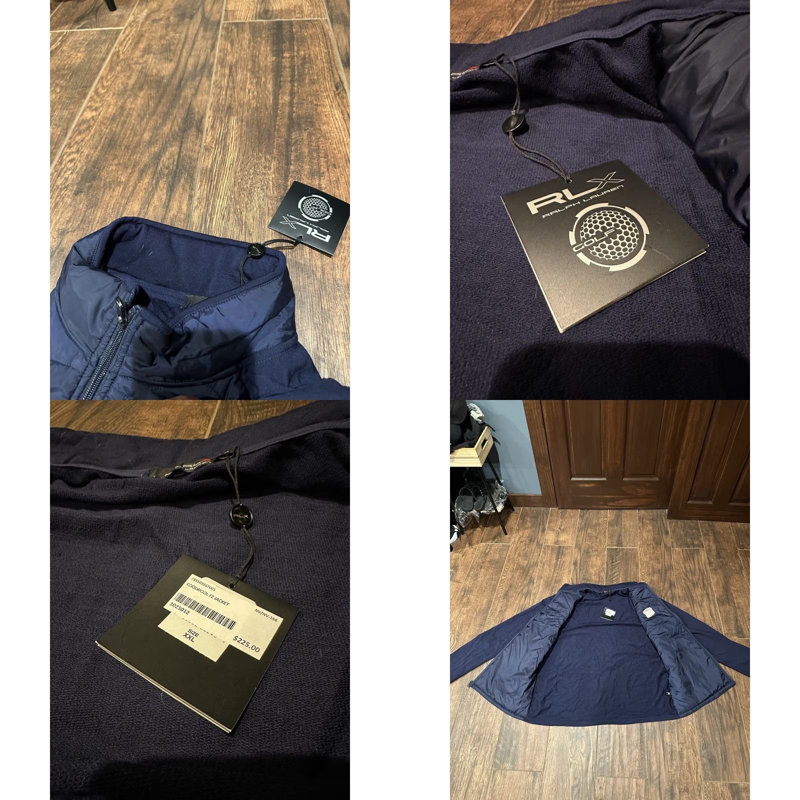 RLX Ralph Lauren VINTAGE RLX Ralph Lauren Golf Jacket PGA 2016 Baltusrol Blue Coolwool Men’s 2XL Size US XXL / EU 58 / 5 - 8 Thumbnail