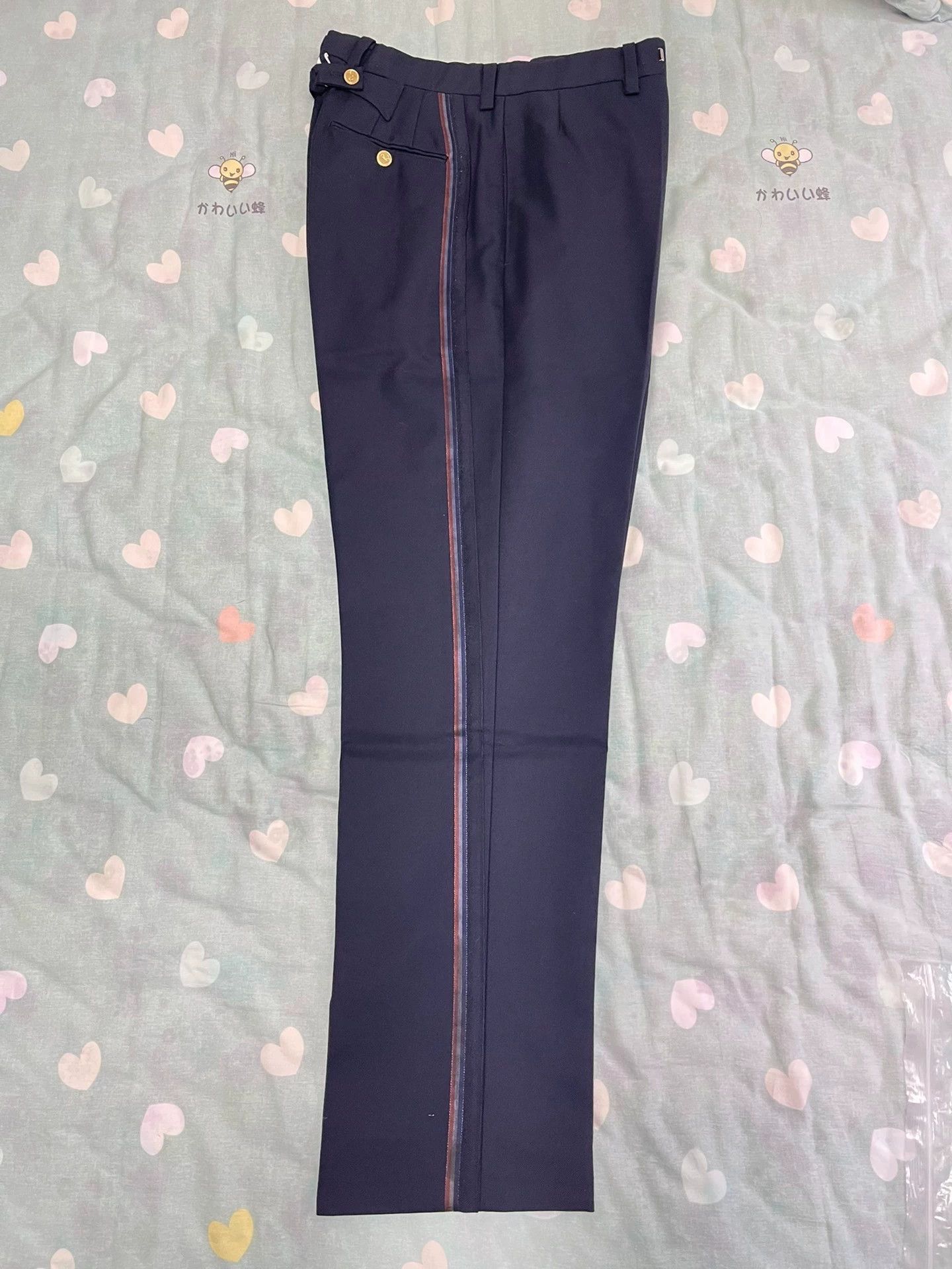 Thom Browne Thom Browne 100% Wool Navy Trousers Size 3 Men's Size US 34 / EU 50 - 1 Thumbnail