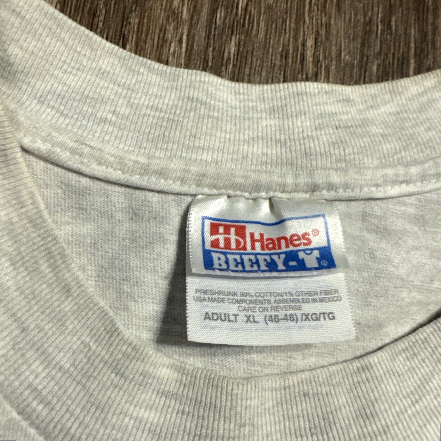 Hanes VINTAGE 1999 San Bernardino Stampede MiLB Minor League Baseball Angels XL Shirt Mens Gray Size US XL / EU 56 / 4 - 6 Thumbnail