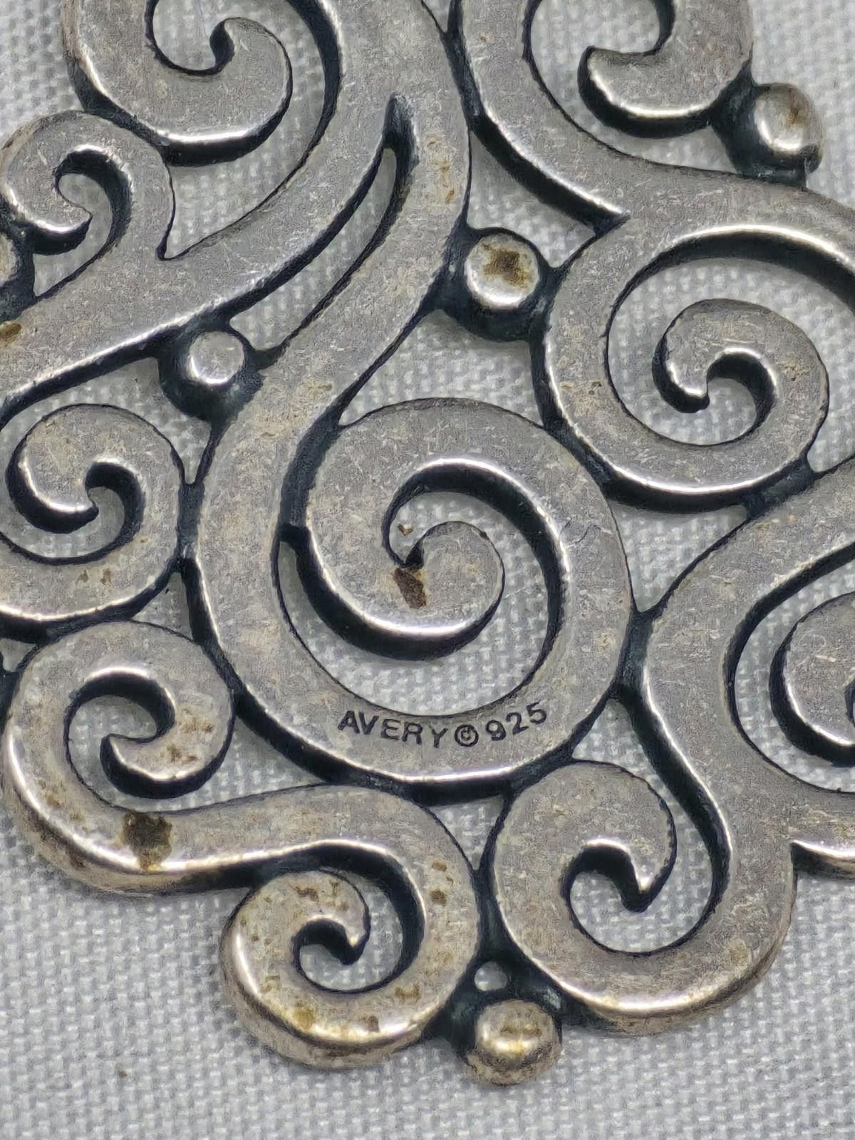 Other James Avery Sorrento Scrollwork Pendant Large Sterling Size ONE SIZE - 2 Thumbnail