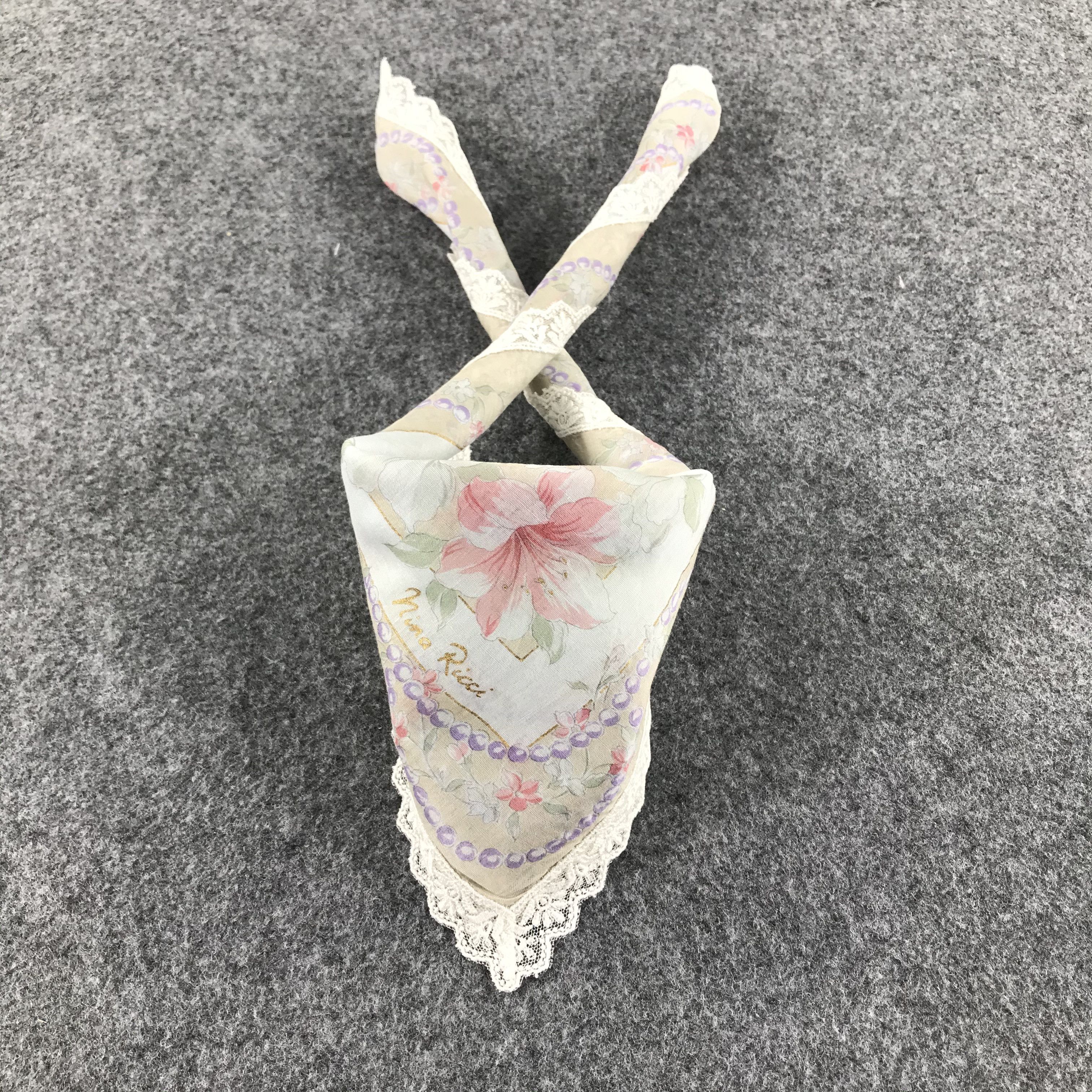 Nina Ricci Handkerchief Neckerchief Bandana H187