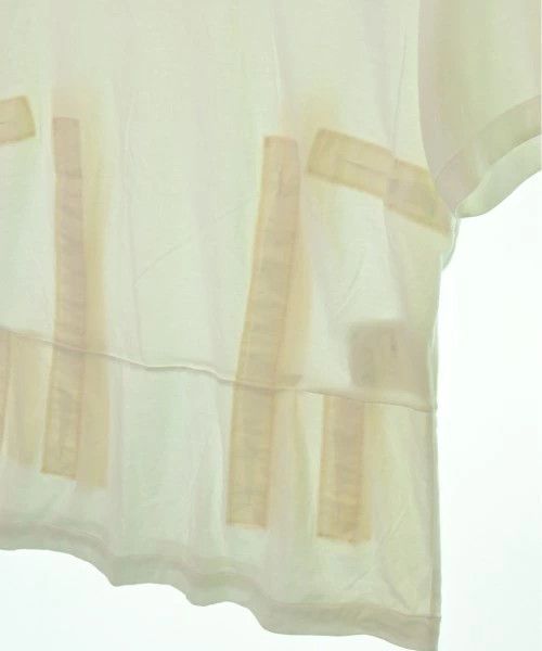 Comme des Garcons Homme Plus T-Shirts Short Sleeve Cotton Crewneck Patch Design White Size US M / EU 48-50 / 2 - 5 Thumbnail