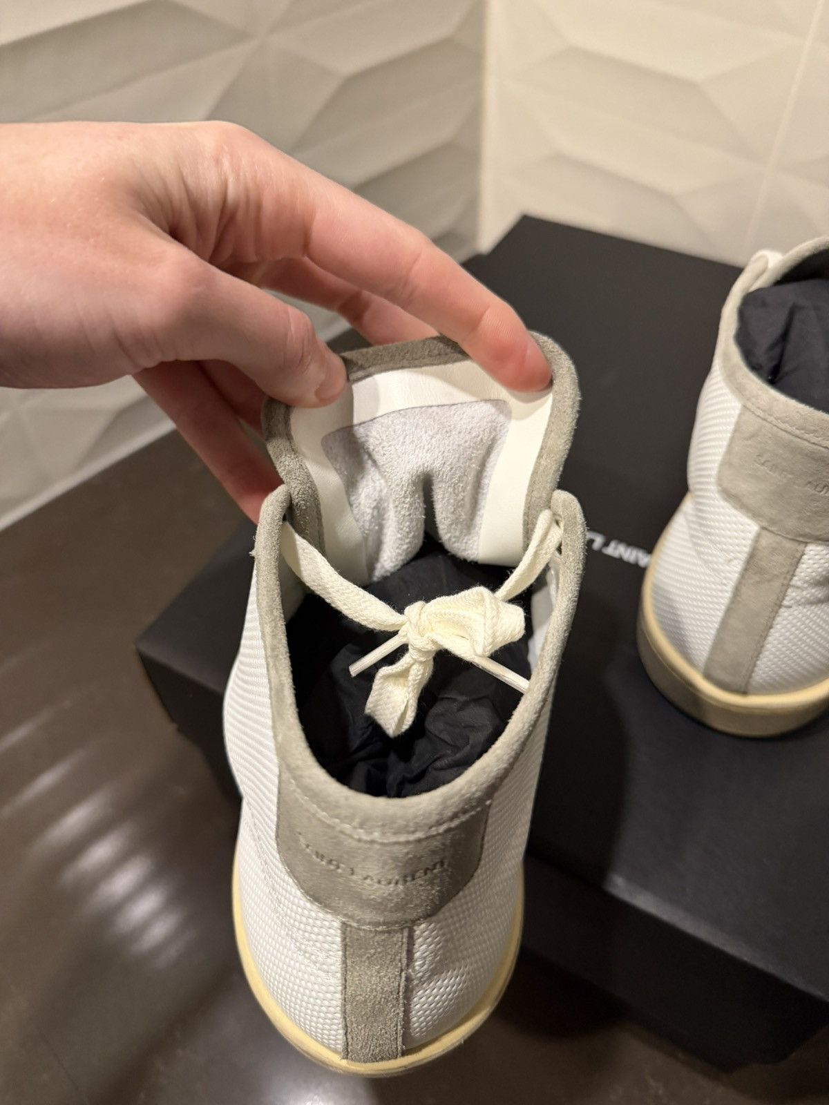 Saint Laurent Paris 🔥 Saint Laurent Paris SL39 Mid Top - Size 42 US 9 Size US 9 / EU 42 - 8 Thumbnail