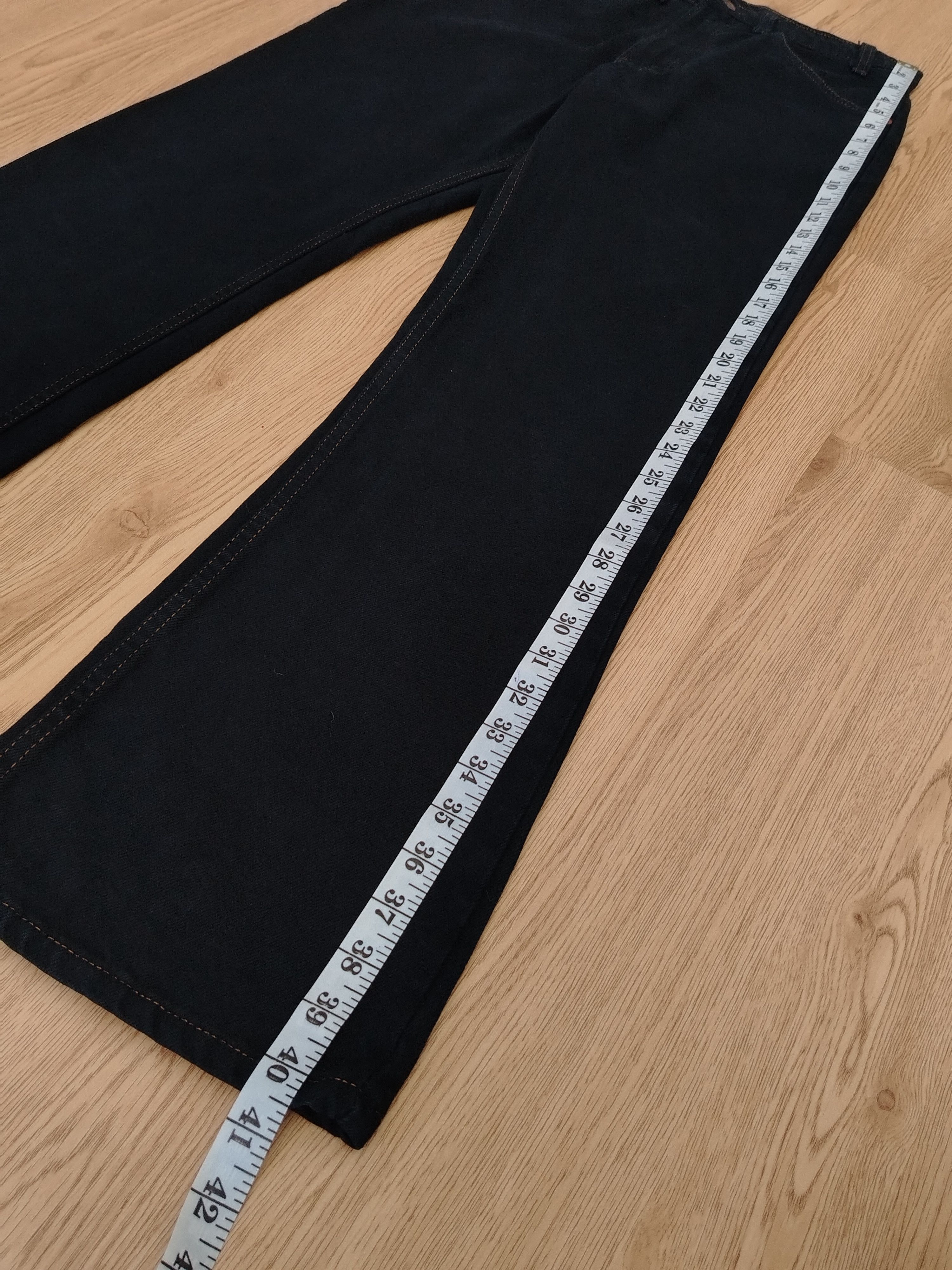 Levi's Levis 517 Jeans Bootcut Super Black USA Size US 31 - 11 Thumbnail
