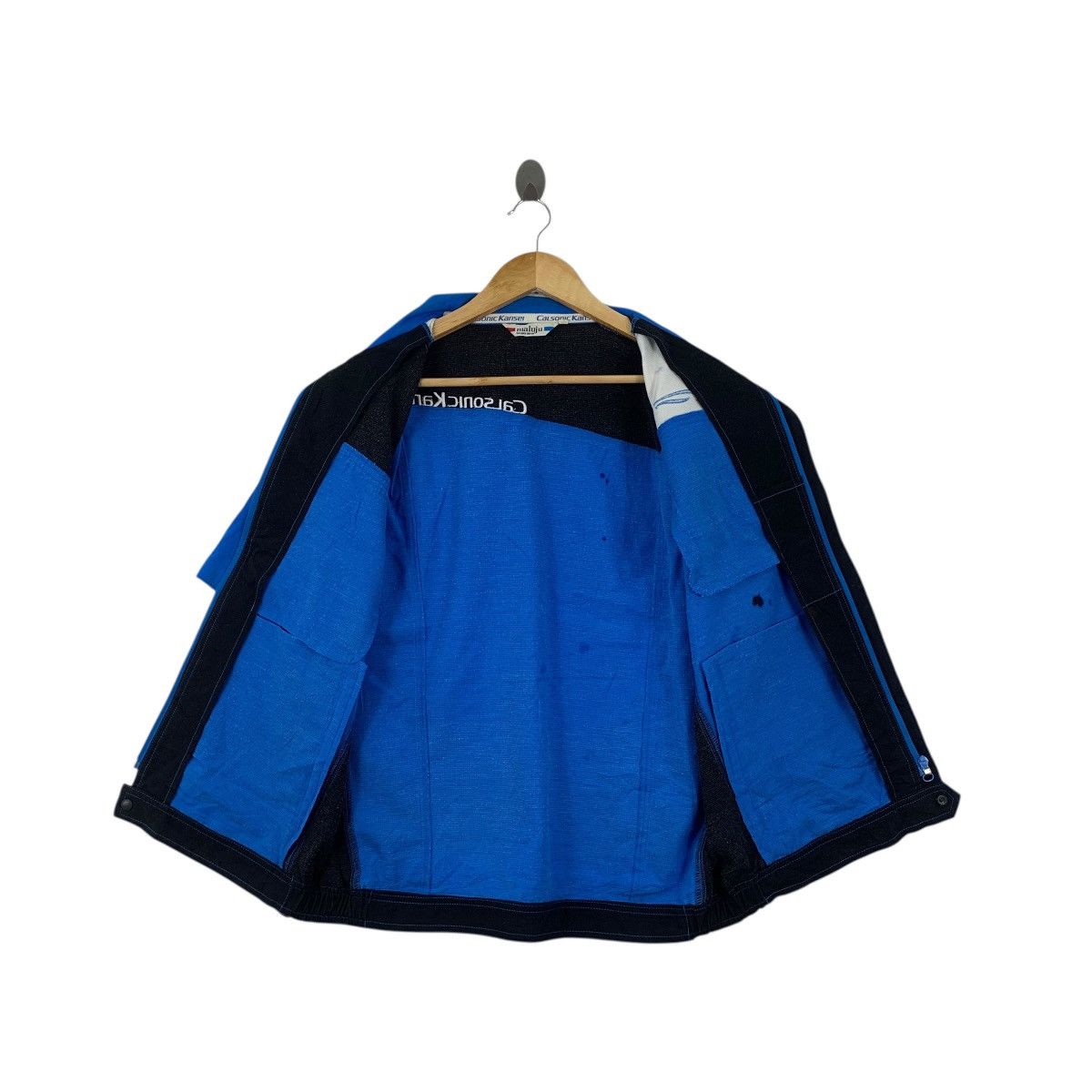 Vintage Vintage CALSONIC KANSEI RACING Engineer Uniform Jacket Size US XXL / EU 58 / 5 - 5 Thumbnail
